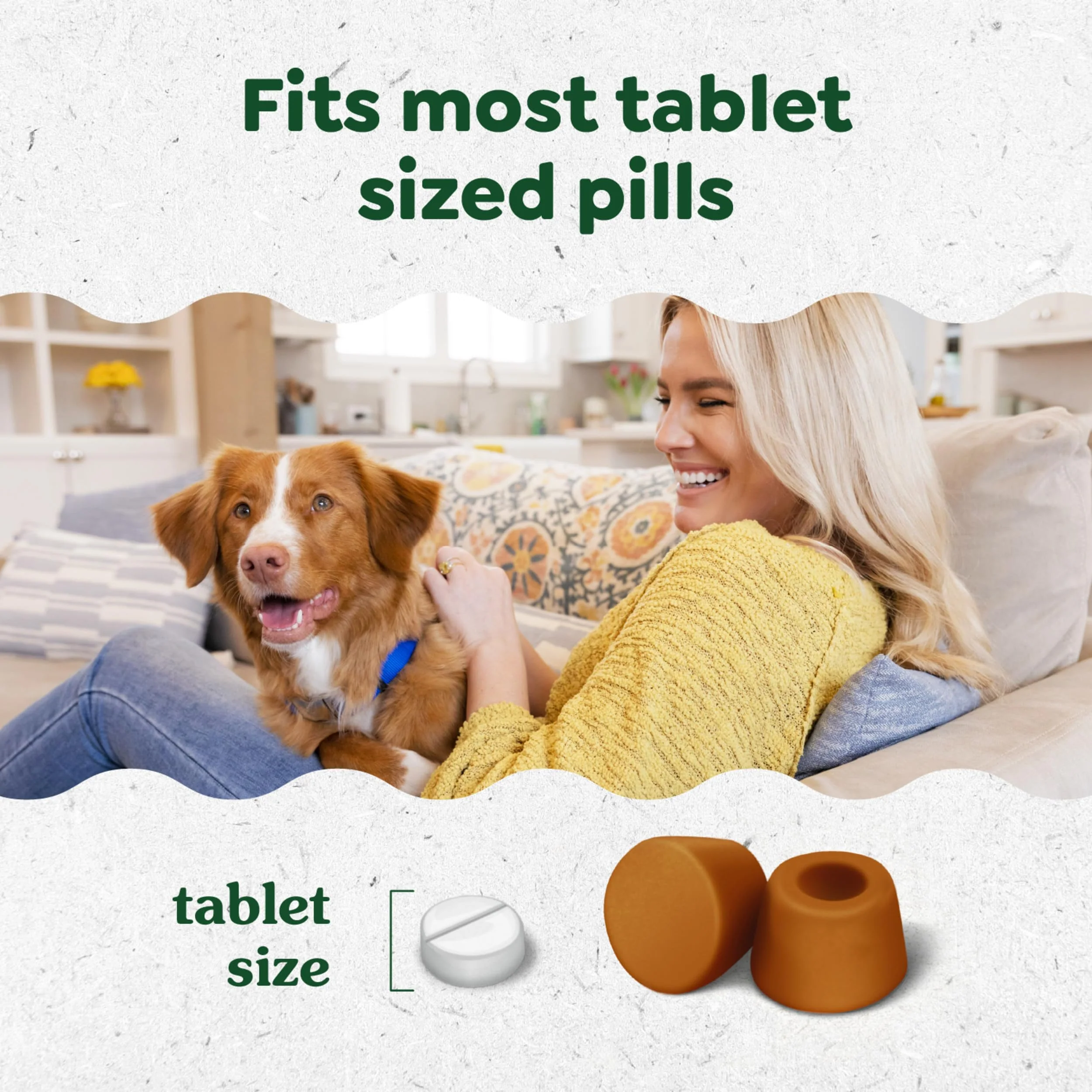 Greenies Pill Pockets for Dogs Small Size, Tablet Pill Treats for Dogs, Chicken Flavor, 3.2 oz. Pouch - Image 7