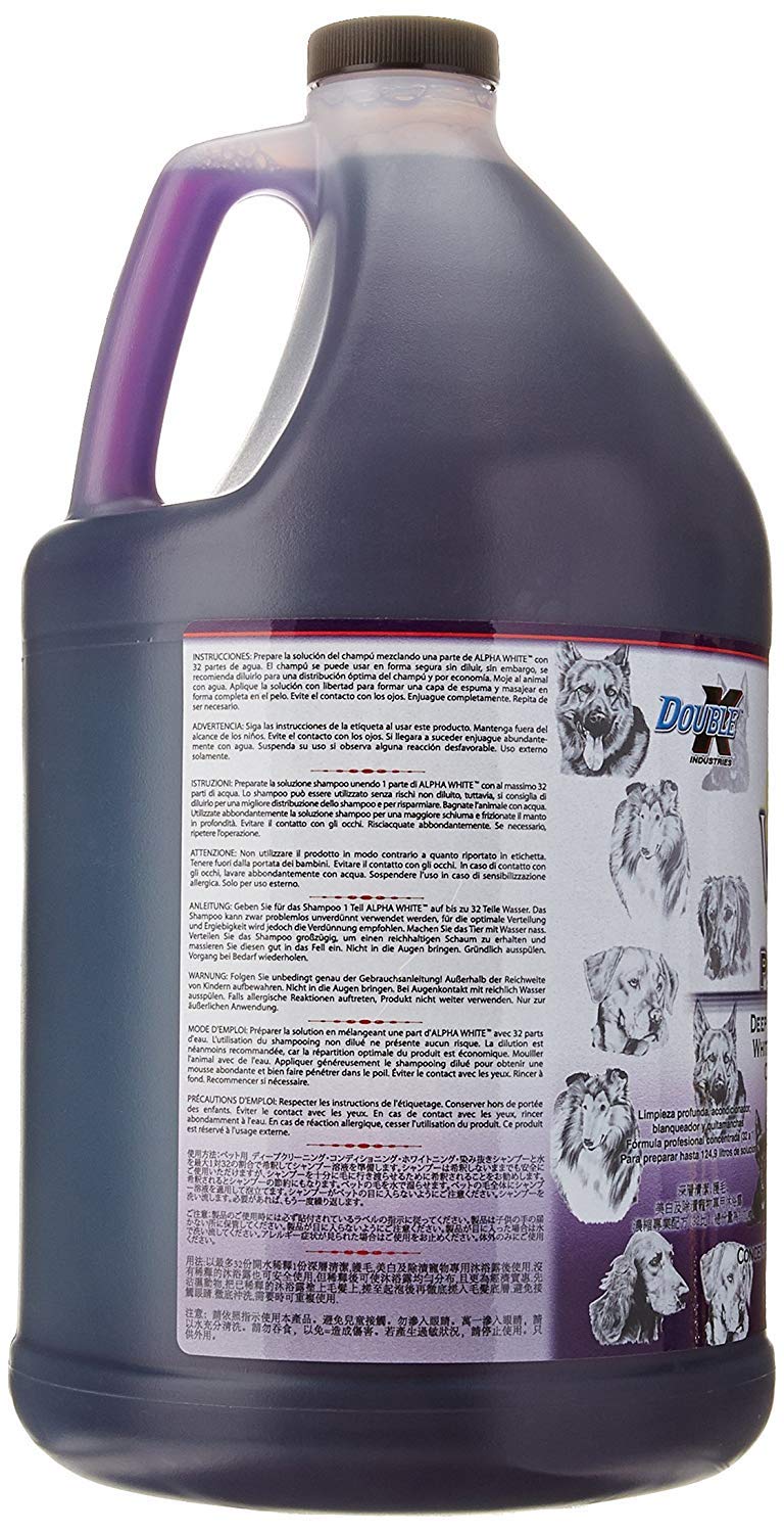 Groomers Edge Alpha White Shampoo, 1 Gallon - Image 3