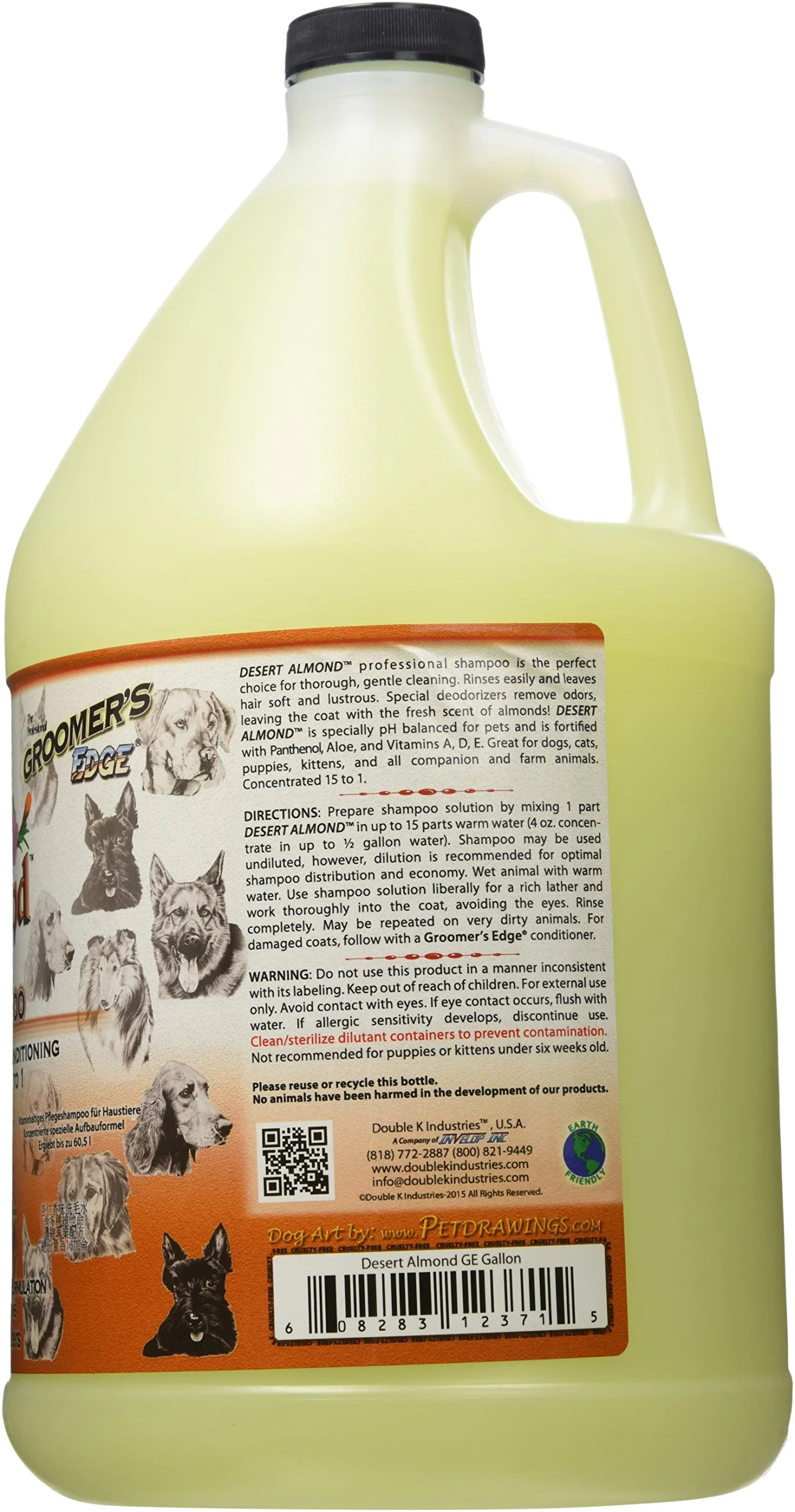 Groomers Edge Desert Almond Shampoo - Image 2