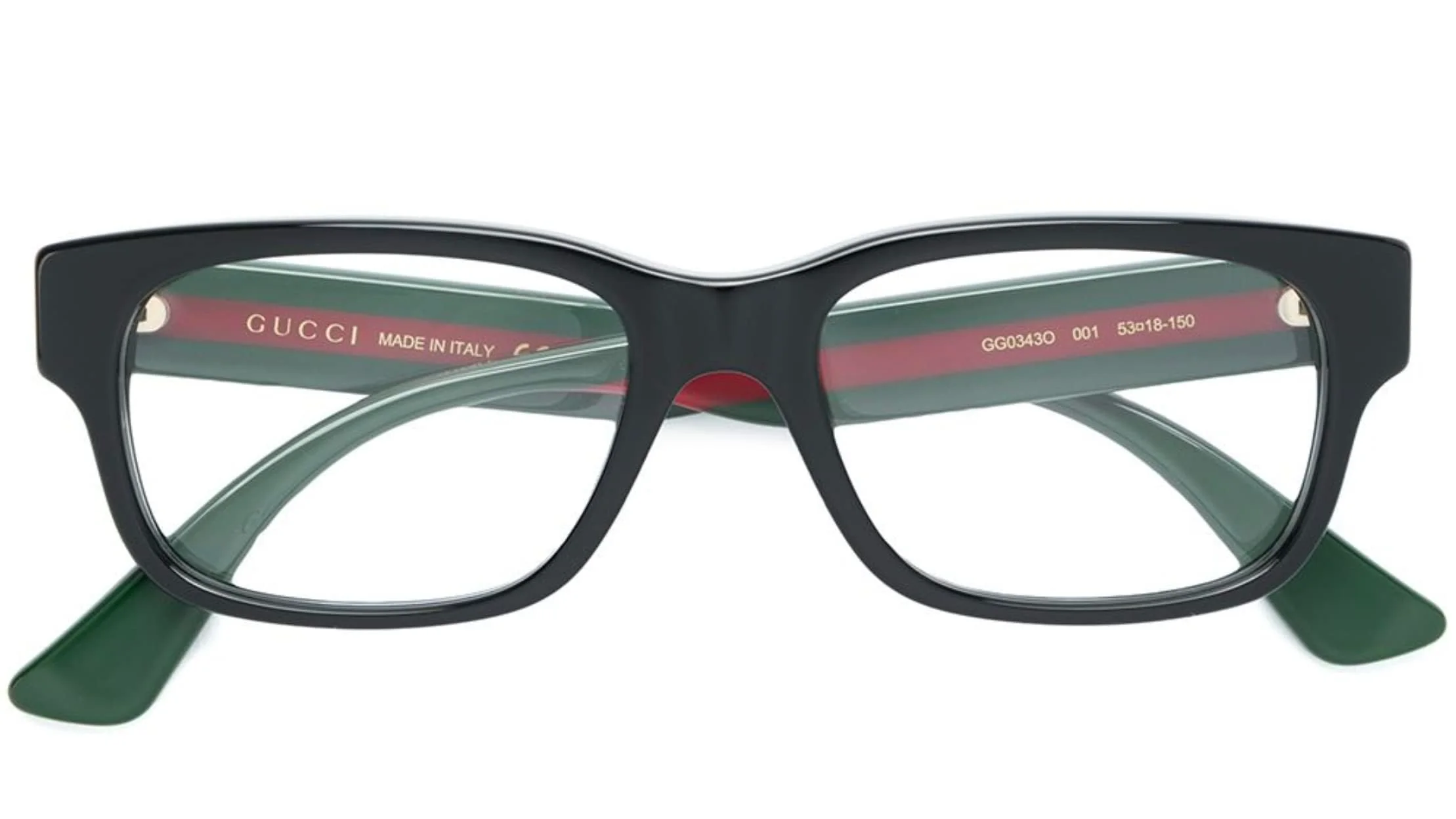 Gucci GG0343O Rectangular Eyeglasses + Bundle with eSHADES Luxury Eyewear Kit - Image 3