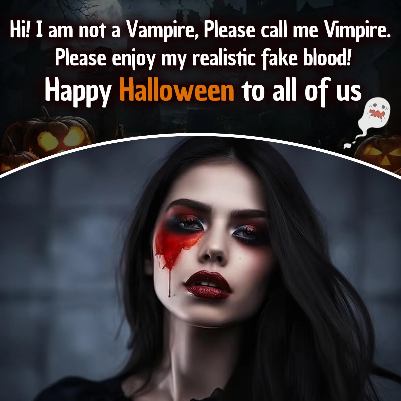 Halloween Fake Blood Spray, Washable Fake Blood Makeup, Halloween Realistic Fake Blood for Face Body Paint, Perfect for Vampire Makeup, Clown & Sfx & Cosplay & Zombie Make Up, 1 Pack - Image 7