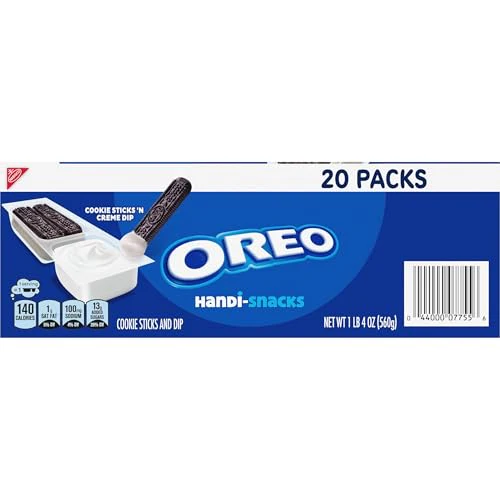 Handi-Snacks OREO Cookie Sticks 'N Creme Dip Snack Packs, 20 Snack Packs - Image 5