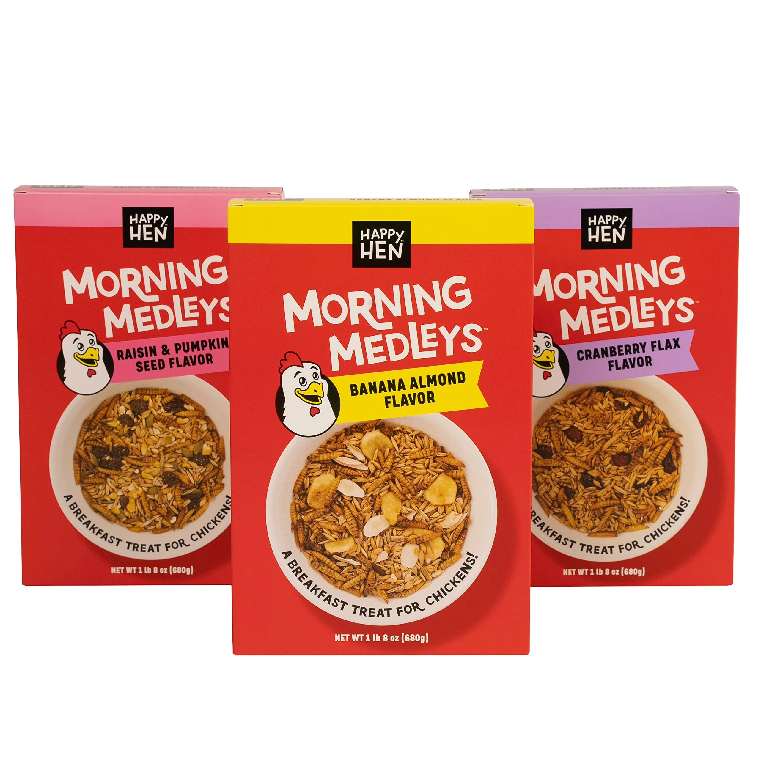Happy Hen Treats Morning Medleys (Cranberry Flax) - Image 2