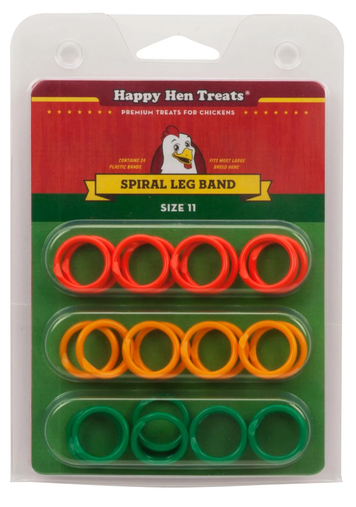 Happy Hen Treats Spiral Leg Bands, Size 11 - Image 5