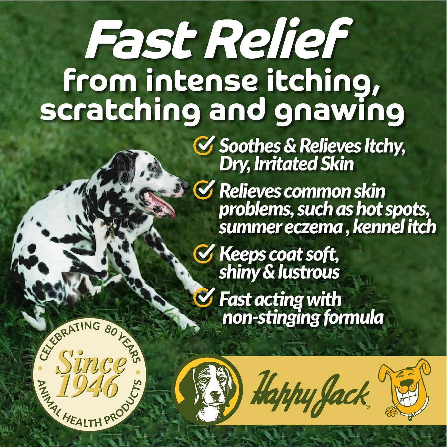 Happy Jack Skin Balm Hot Spot & Itchy Skin Relief for Dogs, Cats & Horses (4 oz), Softens, Aids Healing of Hot Spots, Fast Relief to Intense Itching, Scratching & Gnawing - Image 9