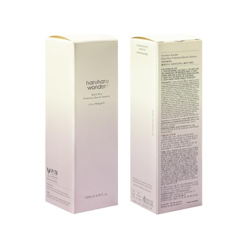 haruharu Wonder Black Rice Probiotics Barrier Essence, Skin Flooding & Layering, Strengthens Skin Barrier, Moisturizes, Glowy Radiant Skin, Ceramide & Panthenol, 4.05 fl.oz - Image 2