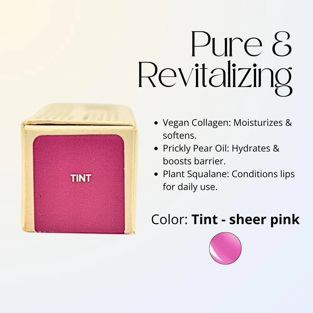 Haus Labs By Lady Gaga PHD Hybrid Lip Oil Full Size - Tint, Sheer Pink - Image 2