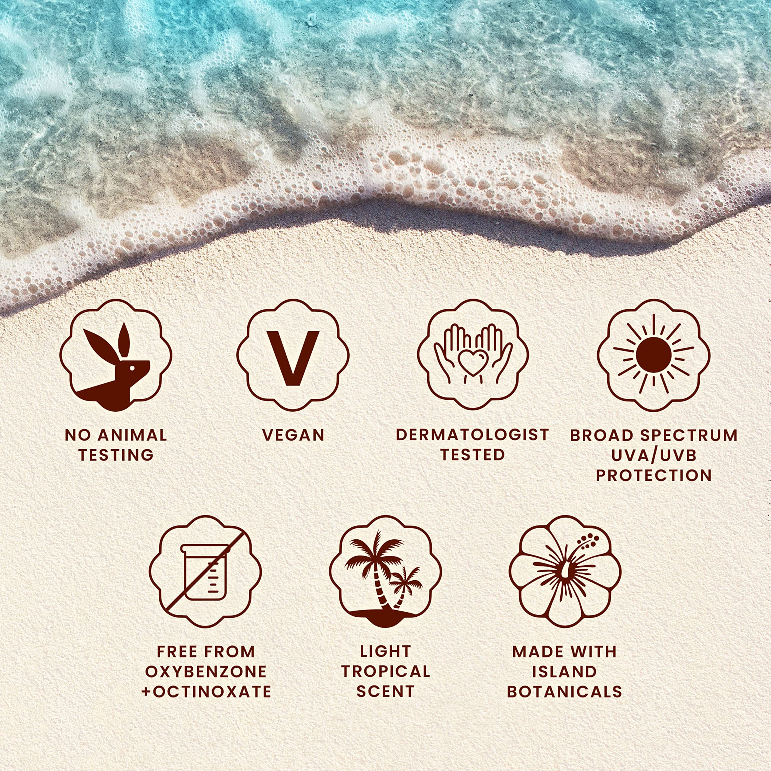 Hawaiian Tropic Sheer Touch Body Serum SPF 50, 3.3oz | Hyaluronic Acid Serum, Travel Size Sunscreen SPF 50, 3.3oz - Image 2