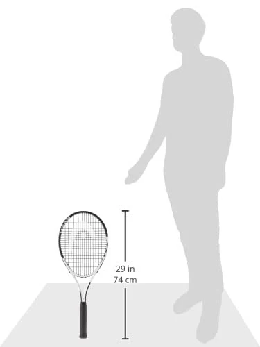 HEAD Geo Speed Adult Tennis Racquet - 27” Lightweight Pre-Strung Tennis Racket, 4 3/8” Grip - Power and Speed for Beginners & Intermediate Players - Image 2