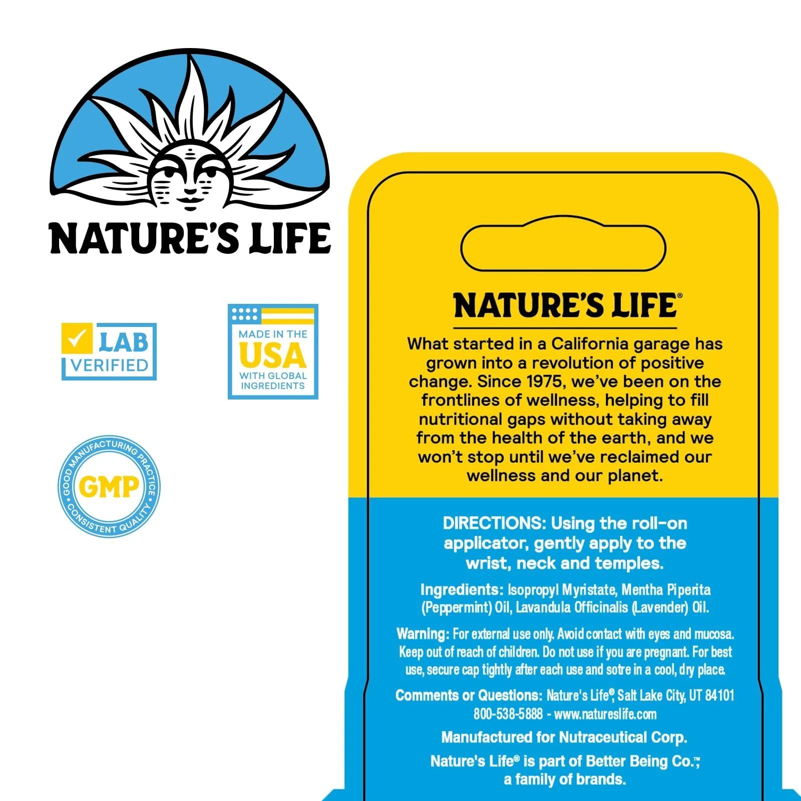 Health From The Sun Nature's Life MigraSoothe | Cool & Refreshing Effect| Essential Oil Roll-On Stick Featuring a Blend of Peppermint & Lavender Oils (3 ml)… - Image 6