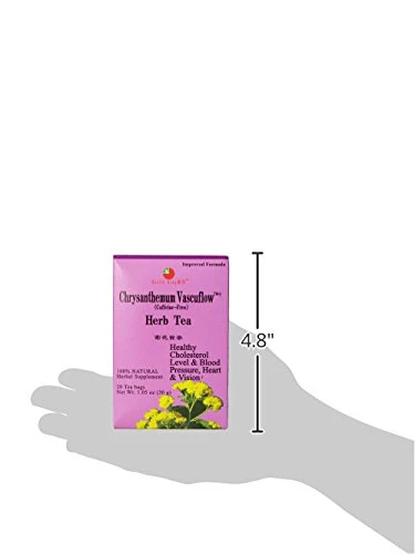 Health King Chrysanthemum Vascuflow Herb Tea, Teabags, 20 Count Box - Image 3