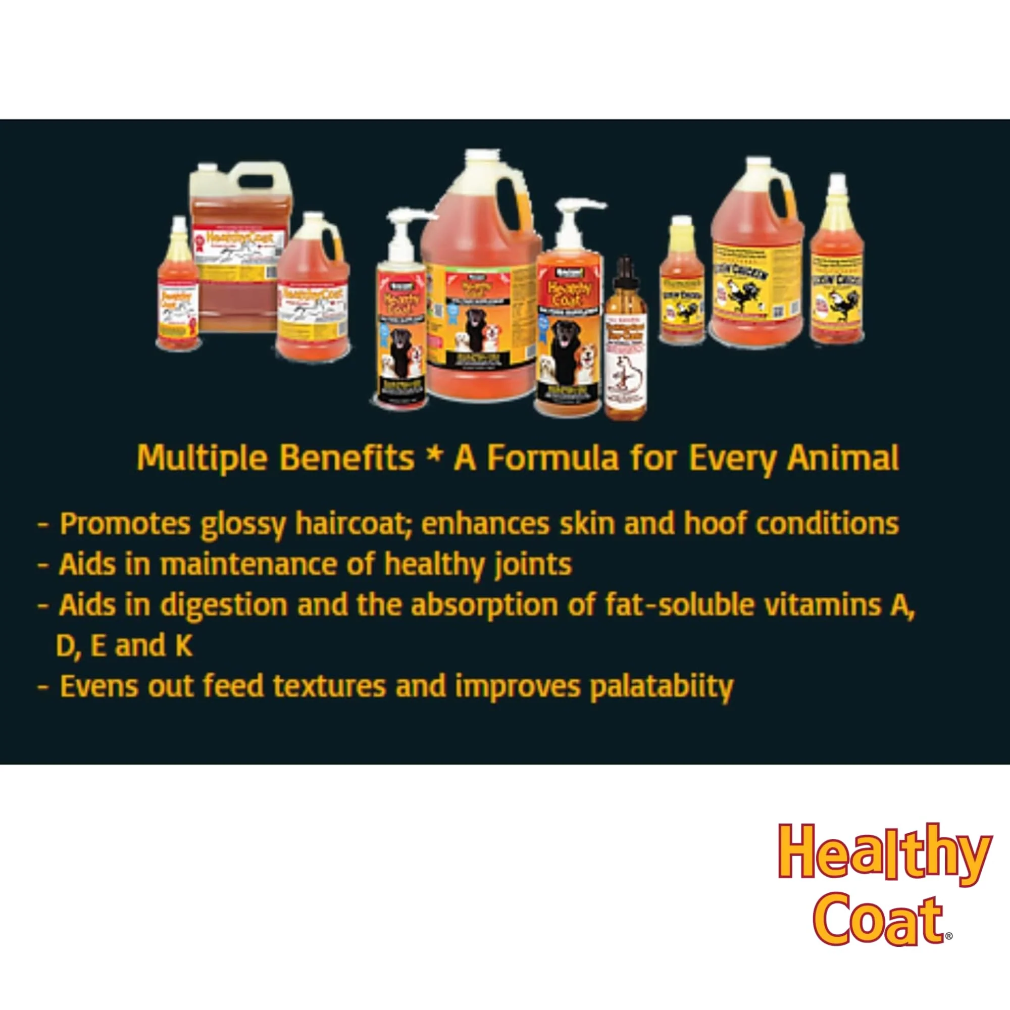Healthy Coat Kickin' Chicken Feed Supplement: Gallon. Plumage, Skin, Molting, Egg, Immune System, Energy - Image 3