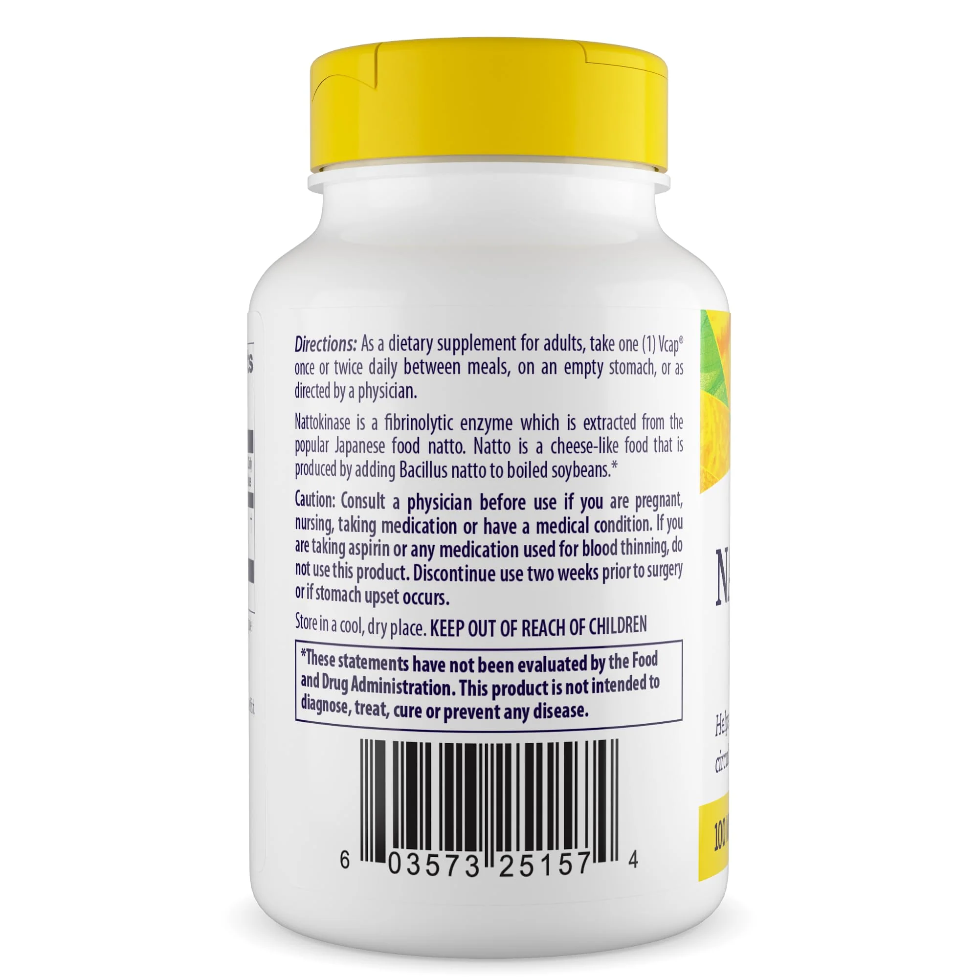 Healthy Origins Nattokinase 2,000 FUs, 100 mg - Nattokinase Supplement - Vegan, Non-GMO & Gluten-Free Nattokinase - 60 Veggie Capsules - Image 2