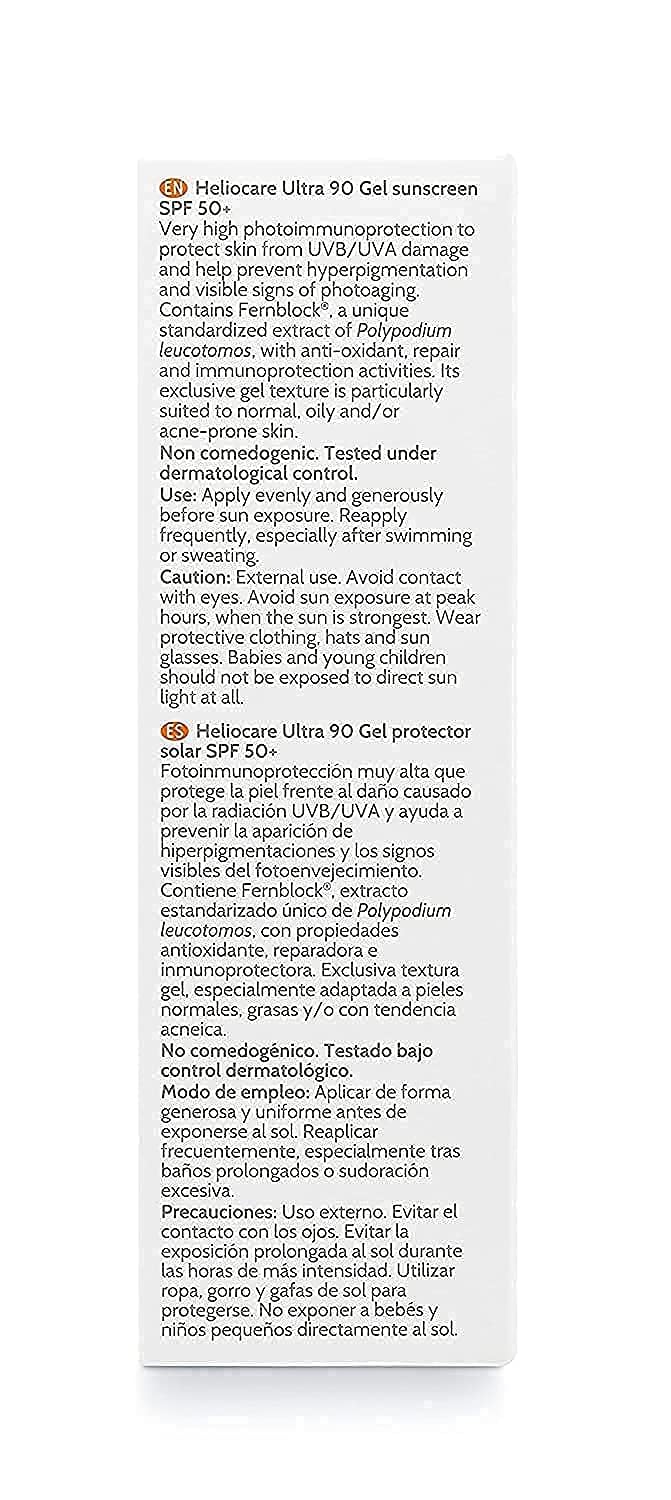 Heliocare Ultra SPF90 Gel 50ml - Image 2