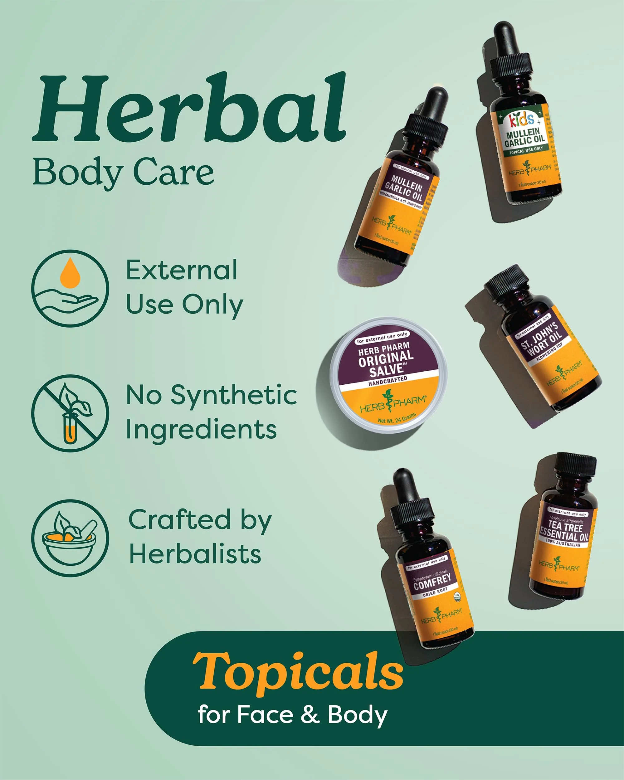 Herb Pharm Certified Organic Arnica Oil - 4 Ounce - Image 6