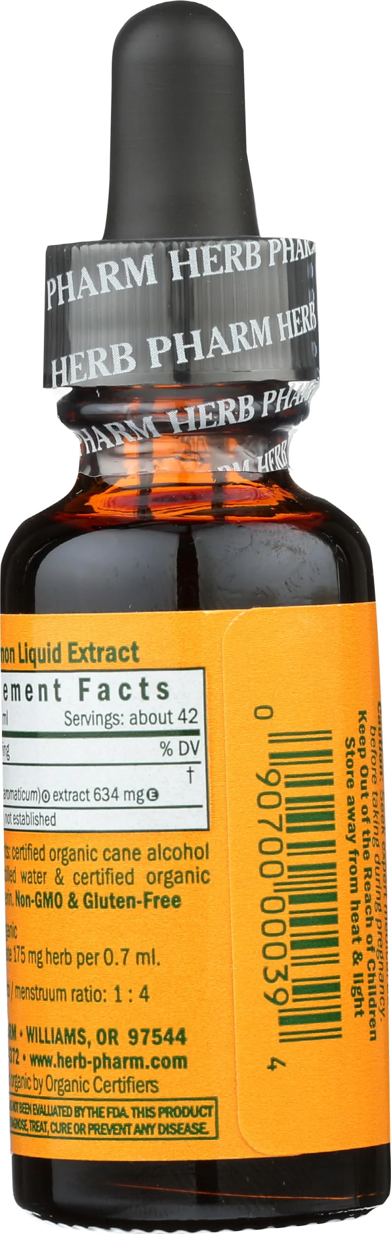 Herb Pharm Certified Organic Cinnamon Liquid Extract for Cardiovascular and Circulatory Support - 1 Ounce - Image 7
