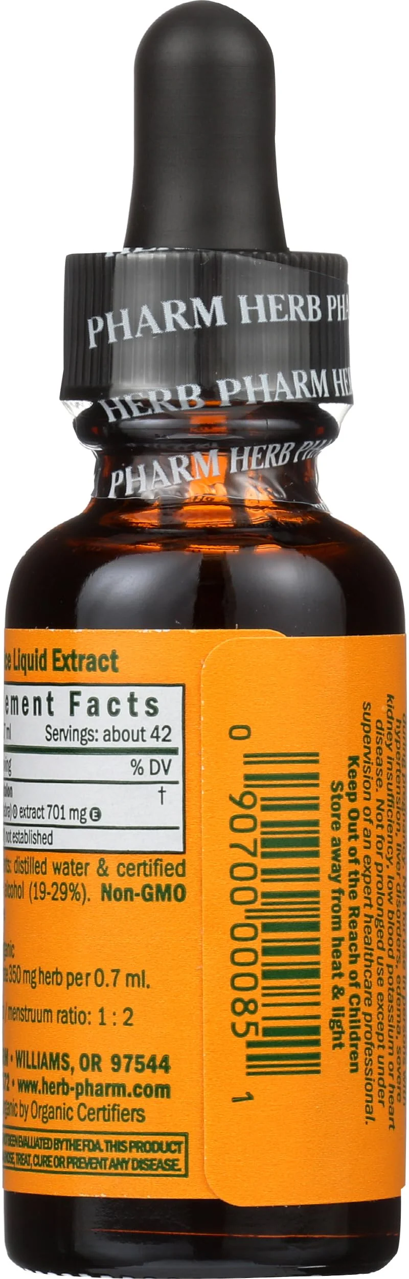 Herb Pharm Certified Organic Licorice Liquid Extract for Endocrine System Support - 1 Ounce (DLIC01) - Image 8