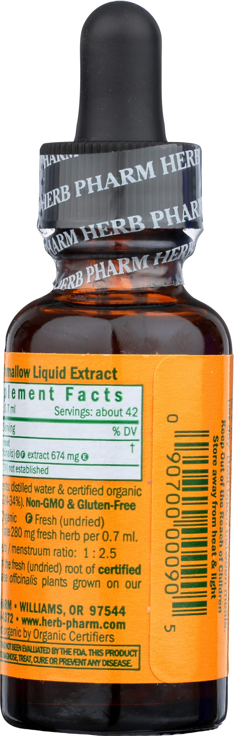 Herb Pharm Certified Organic Marshmallow Liquid Extract - 1 Ounce - Image 8