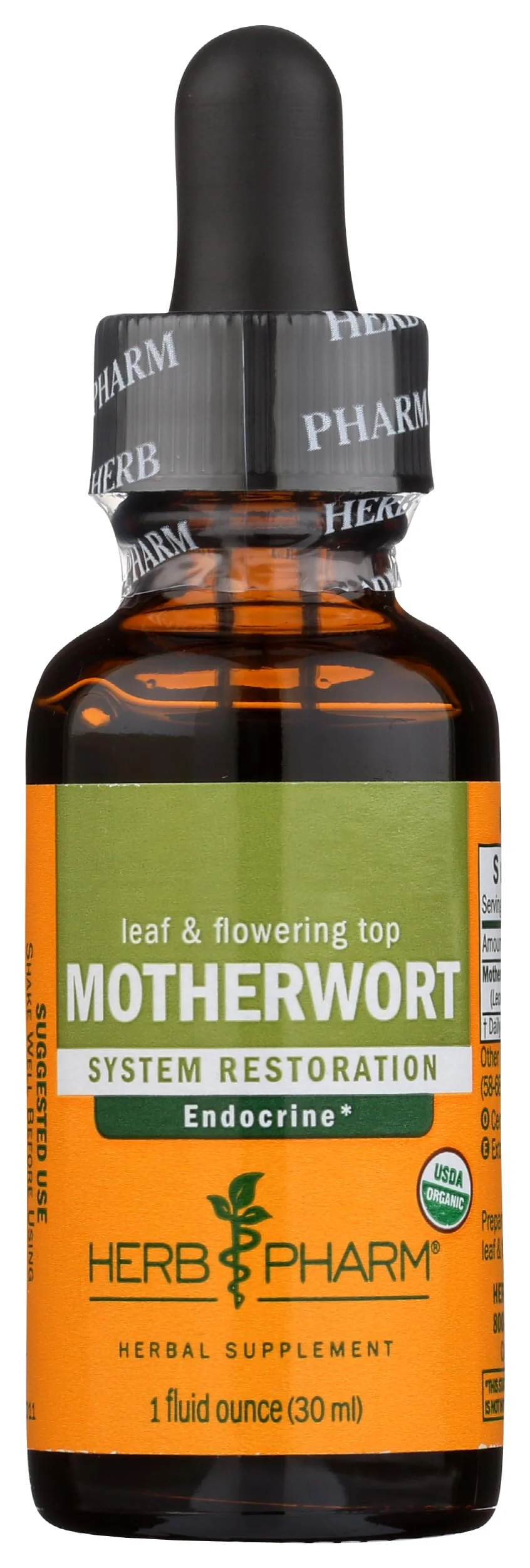 Herb Pharm Certified Organic Motherwort Liquid Extract for Endocrine System Support - 1 Ounce - Image 8
