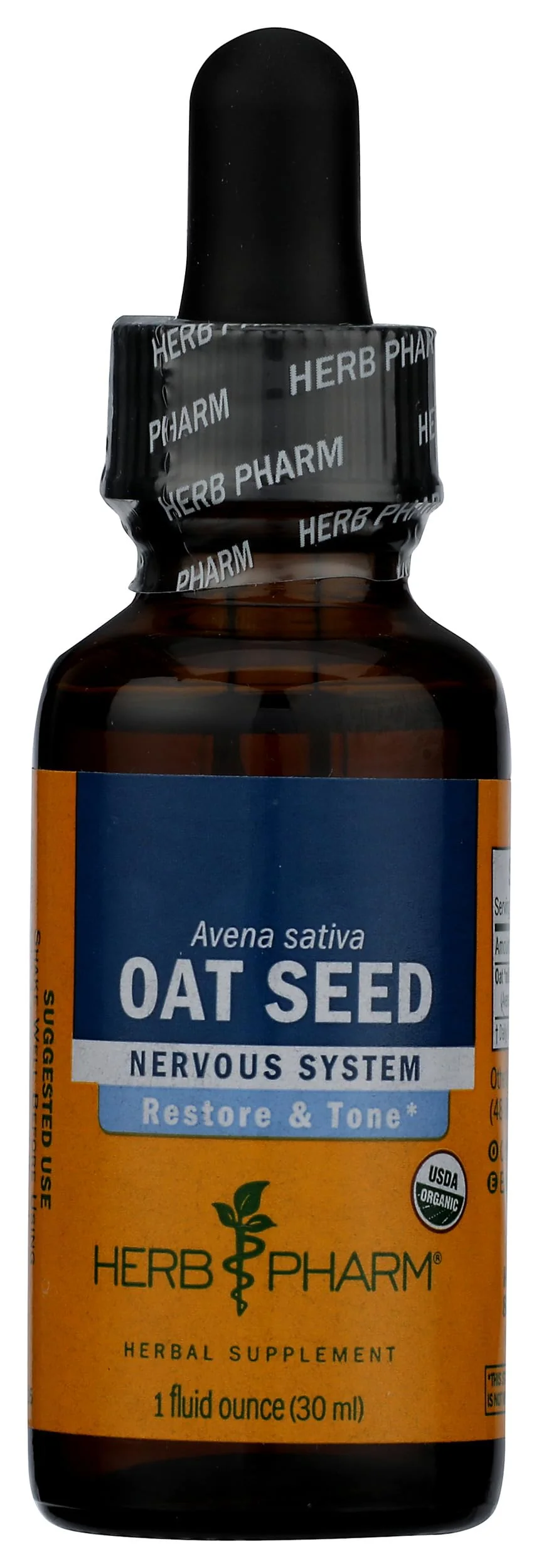 Herb Pharm Certified Organic Oat Seed Liquid Extract for Nervous System Support, Organic Cane Alcohol, 1 Fl Oz - Image 8