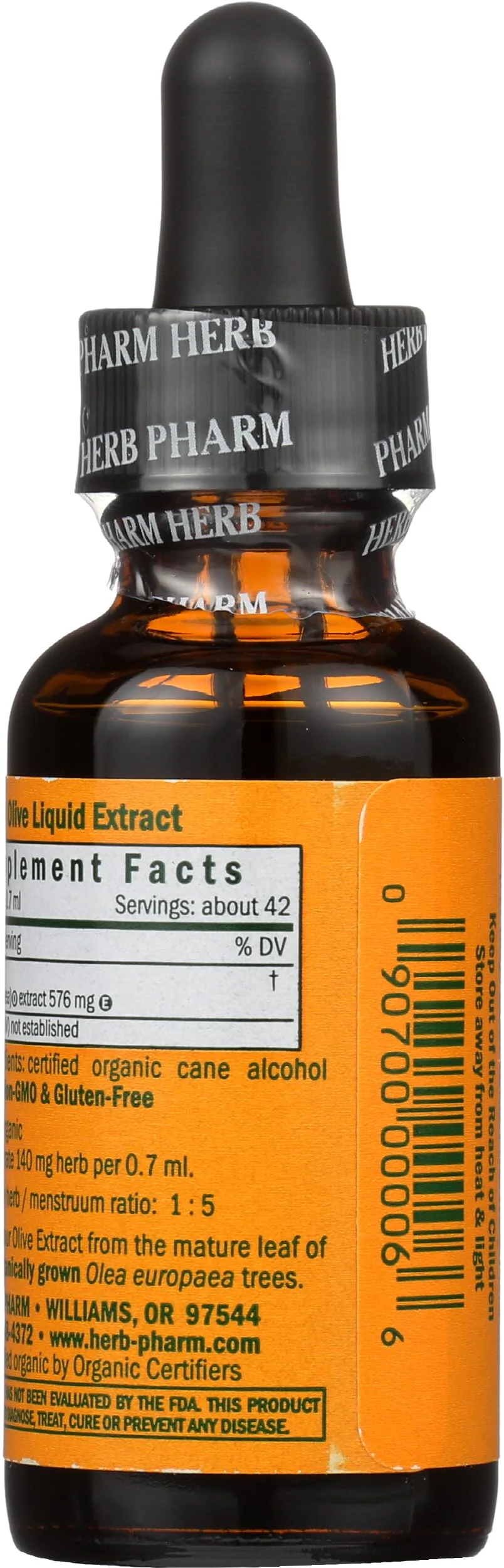 Herb Pharm Certified Organic Olive Leaf Liquid Extract for Immune System Support - 1 Ounce - Image 8