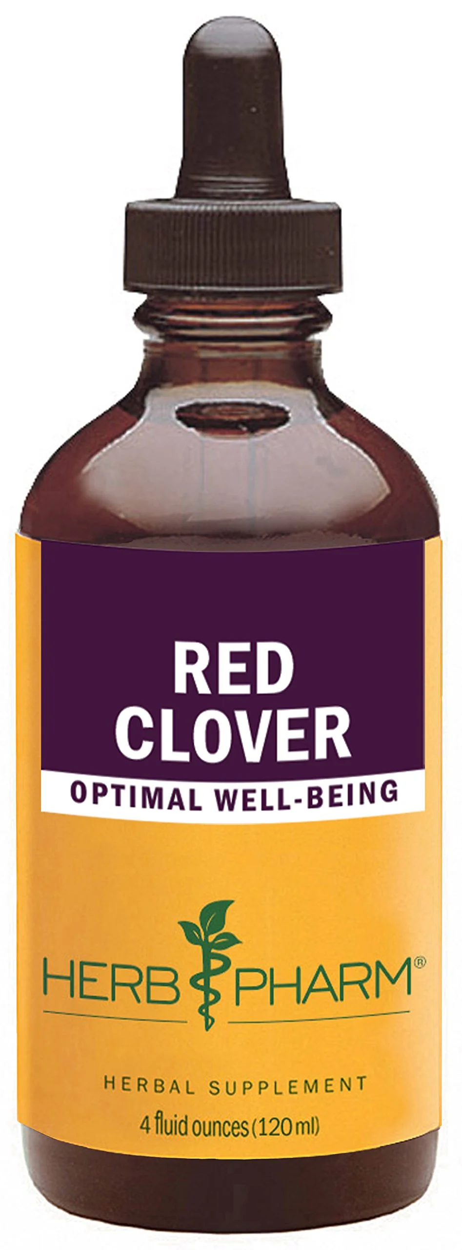 Herb Pharm Certified Organic Red Clover Liquid Extract - 4 Ounce