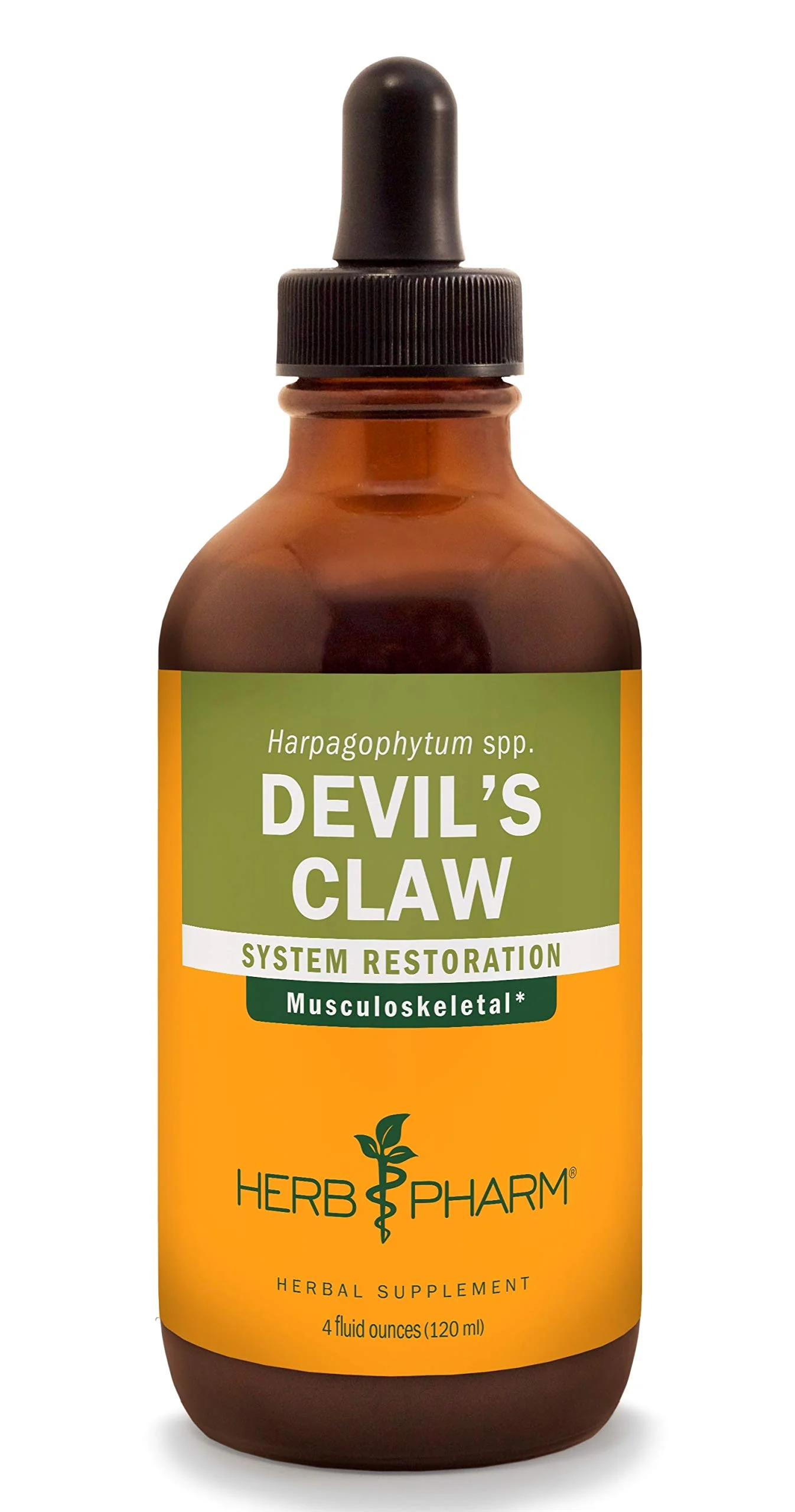 Herb Pharm Devil's Claw Liquid Extract for Musculoskeletal System Support - 4 Ounce
