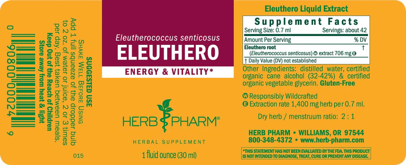 Herb Pharm Eleuthero Root Liquid Extract for Energy and Stamina, Cane Alcohol, 1 Ounce - Image 6