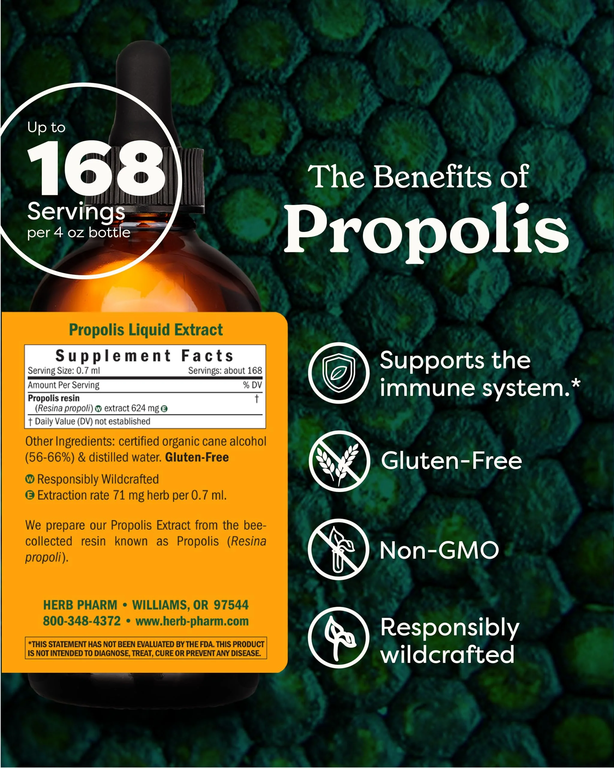 Herb Pharm Propolis Liquid Extract for Immune System Support - 4 Ounce - Image 10