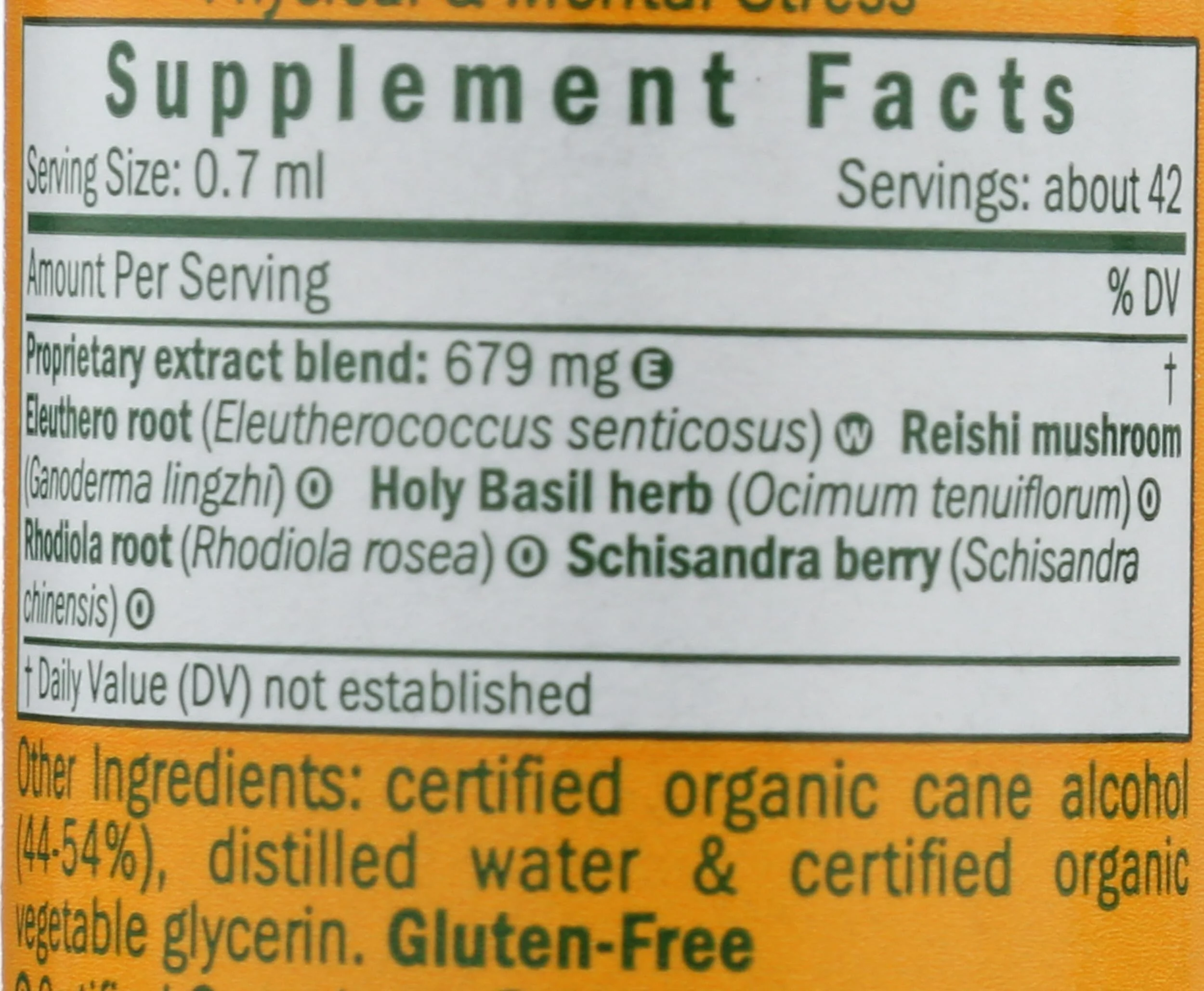 Herb Pharm Stress Manager: Adaptogenic Stress Support Tincture, Rhodiola Rosea, Holy Basil Extract, Reishi Mushroom Extract, Adrenal Function Support, Vegan, Non-GMO, 1 Oz - Packaging May Vary - Image 2