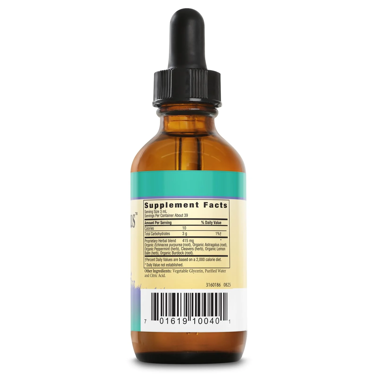 HERBS FOR KIDS Echinacea Astragalus - Organic Echinacea Drops - Wellness Herbs - with Organic Astragalus, Lemon Balm, Peppermint - Ages 1 and Up - Made Without Alcohol - Great Taste - 39 Servings, 4oz - Image 3