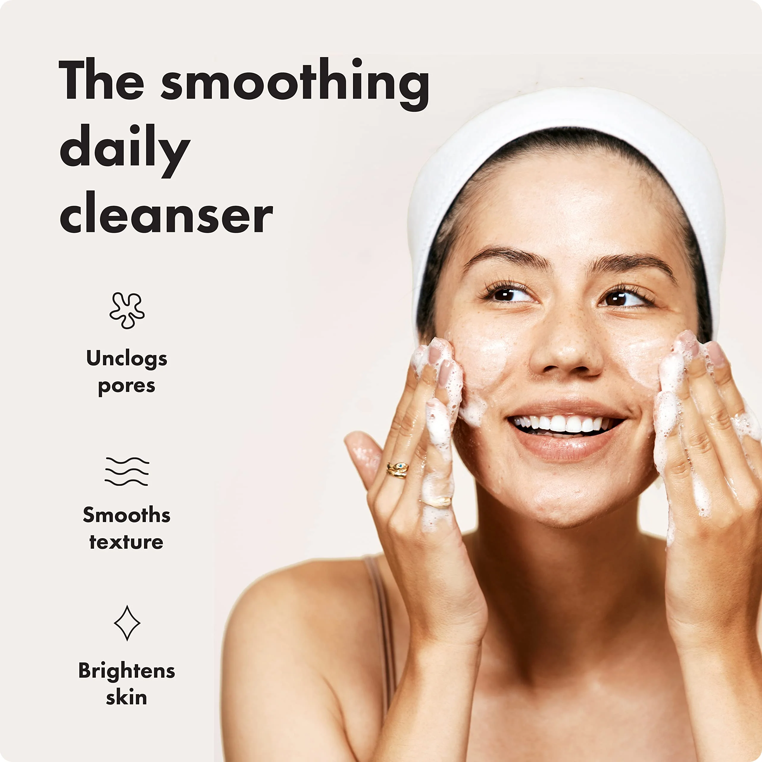 Hero Cosmetics Clear Collective Exfoliating Jelly Cleanser - Gentle Daily Foam Facial Cleanser, Removes Oil and Dead Skin, Fragrance and Paraben Free (5.07 fl oz) - Image 9