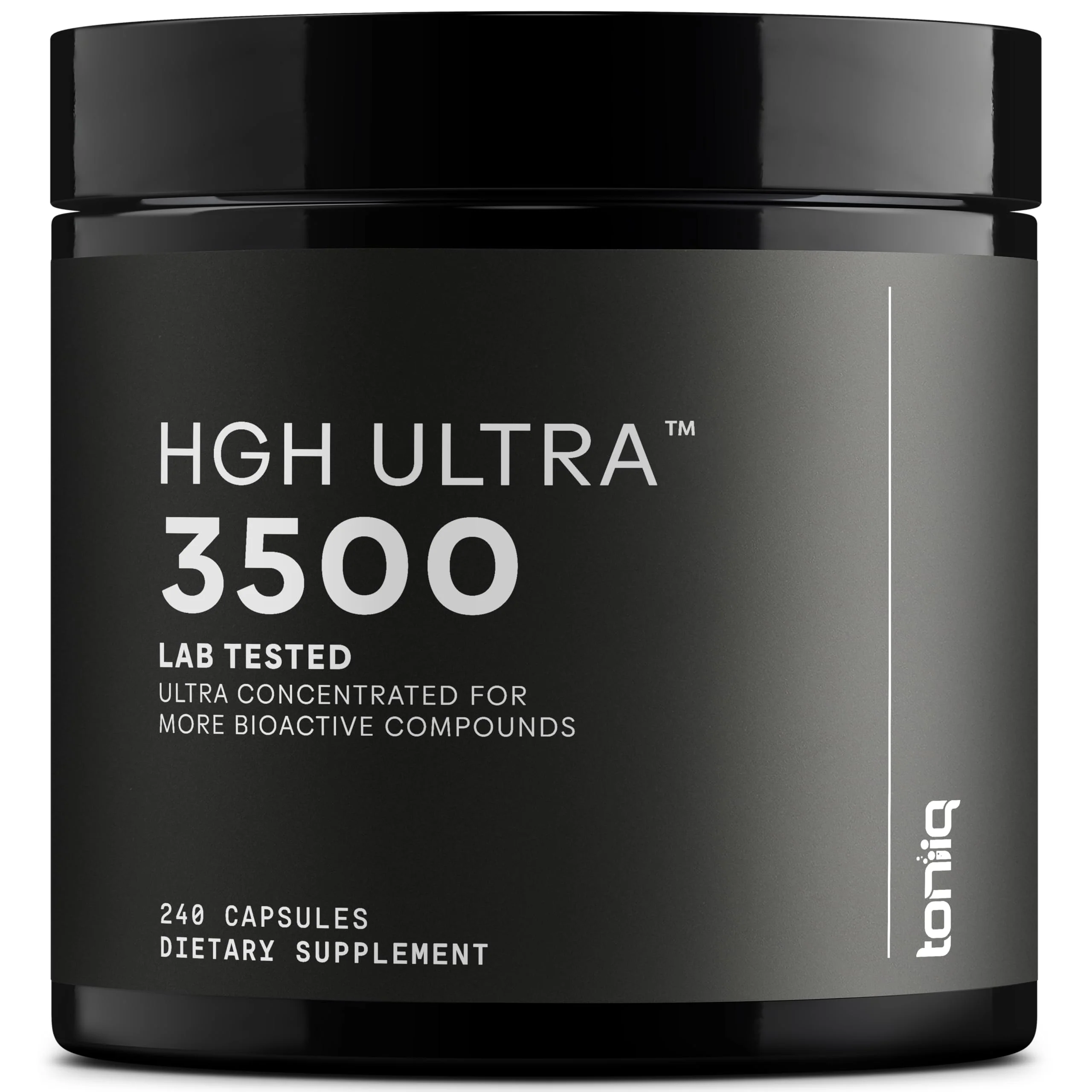 HGH Supplements for Men & Women (240 Count) 3,550mg+ Support Muscle Growth & Healthy Levels of Human Growth Hormone for Men, with High-Purity Arginine, Ornithine, Lysine, Tribulus, and Ashwagandha TQ