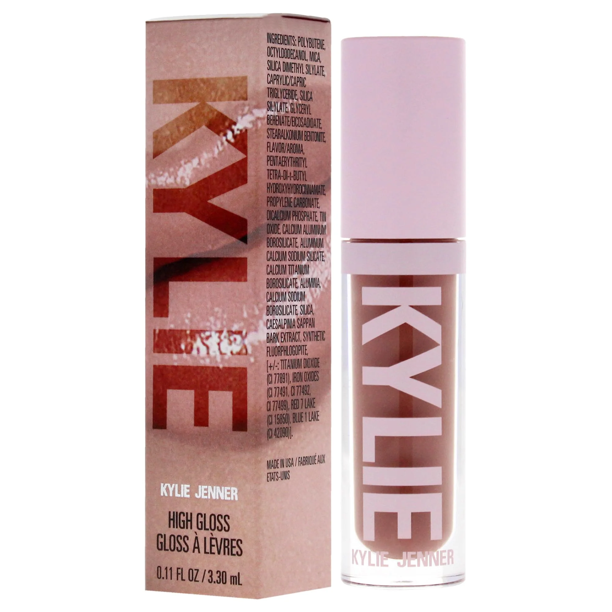 High Gloss - 703 Dolce K by Kylie Cosmetics for Women - 0.11 oz Lip Gloss - Image 5