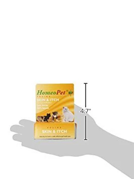 HomeoPet Feline Skin and Itch, Safe and Natural Cat Itchy-Skin Relief and Seasonal Allergy Supplement, 15 Milliliters - Image 3
