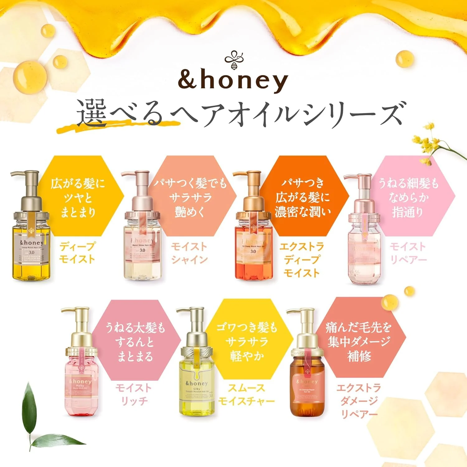 &HONEY Melty 3.0 Moist Repair Hair Oil 100ml - Image 6