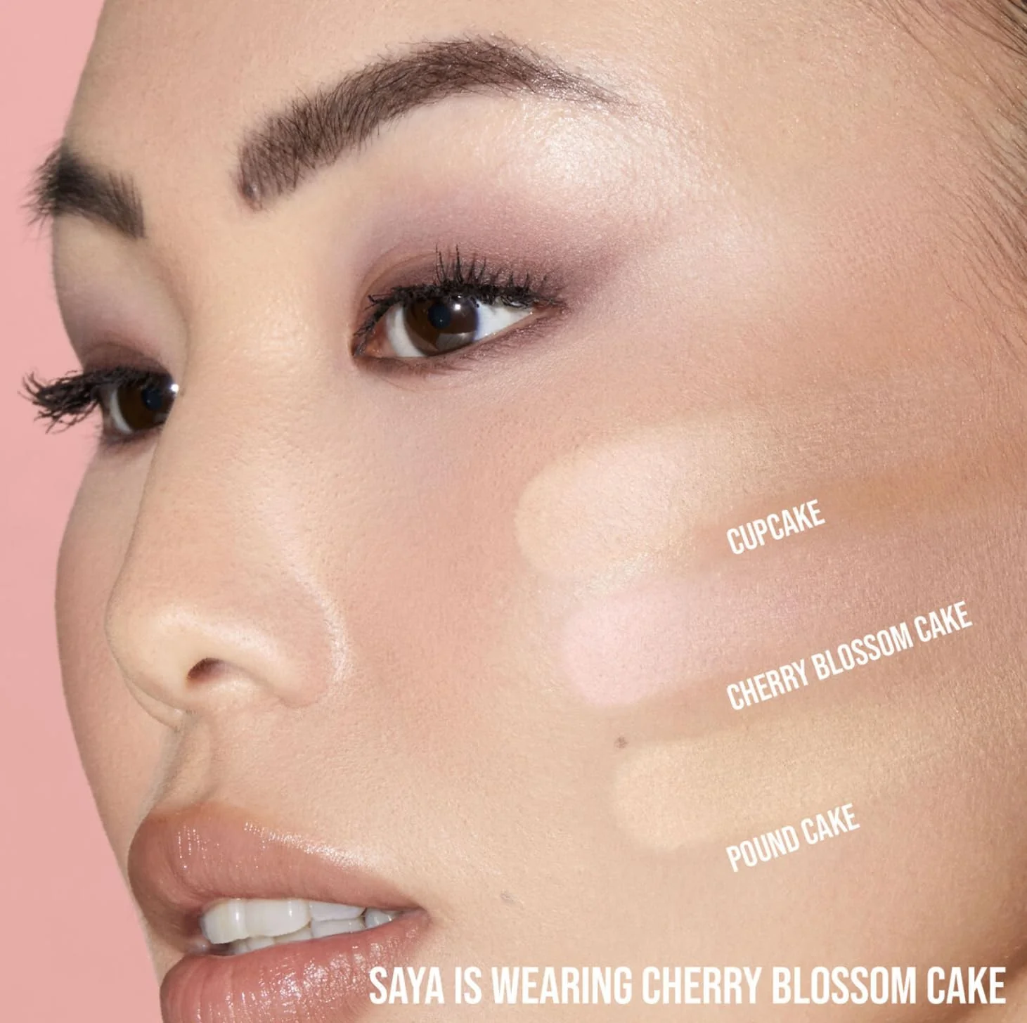 Huda Beauty Mini Easy Bake Loose Baking & Setting Powder - Cherry Blossom Cake (fair to medium with true pink undertones) 0.21 oz / 6 g - Image 2