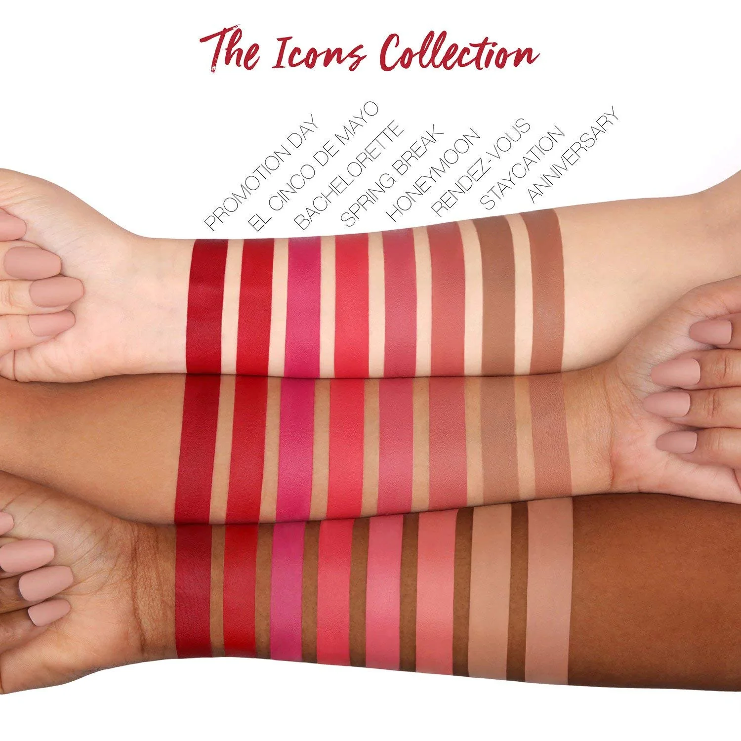 HUDA BEAUTY Power Bullet Matte Lipstick Spring Break - Image 4