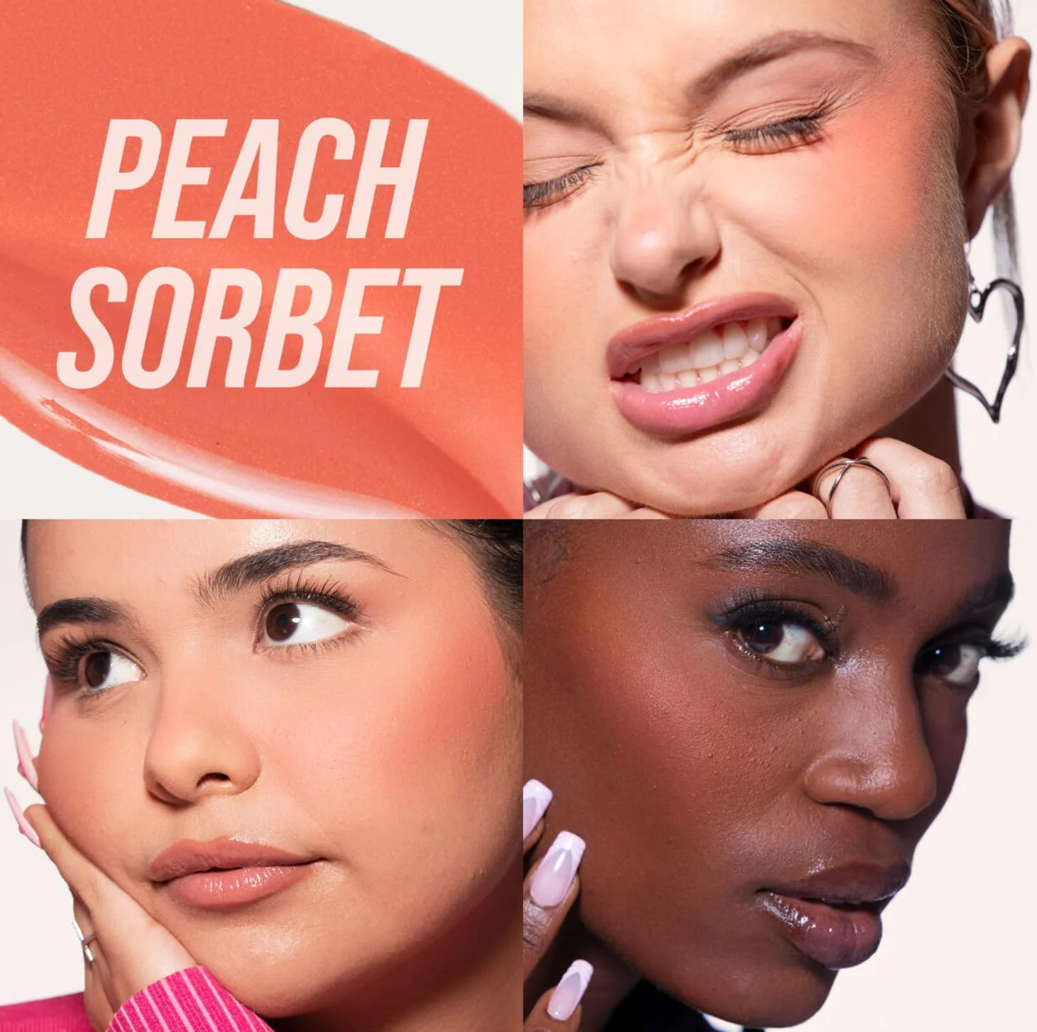Huda Blush Filter Liquid Blush - Peach Sorbet (Peachy Tangerine) - 0.15 fl oz / 4.5 mL - Image 7