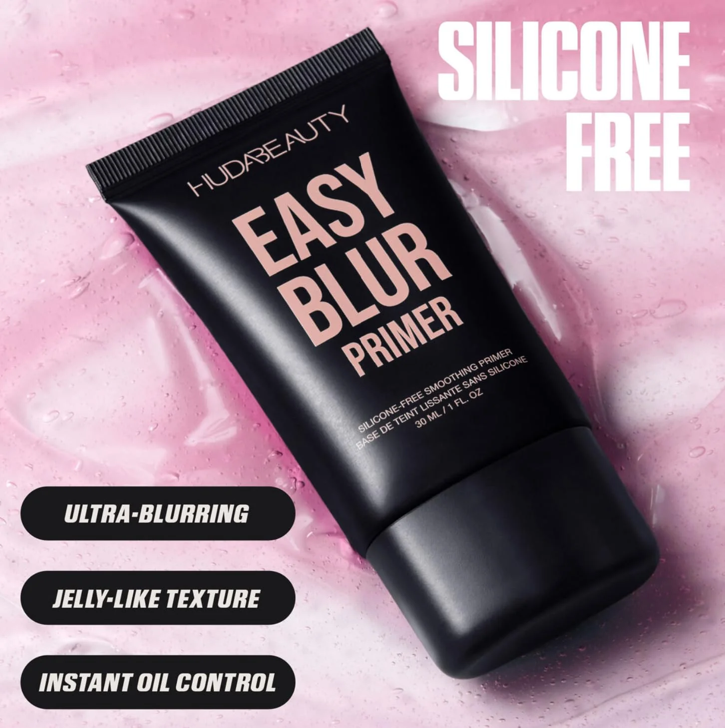 Huda Easy Blur Primer Silicone-Free Smoothing Primer - 1 fl oz / 30 mL - Image 6