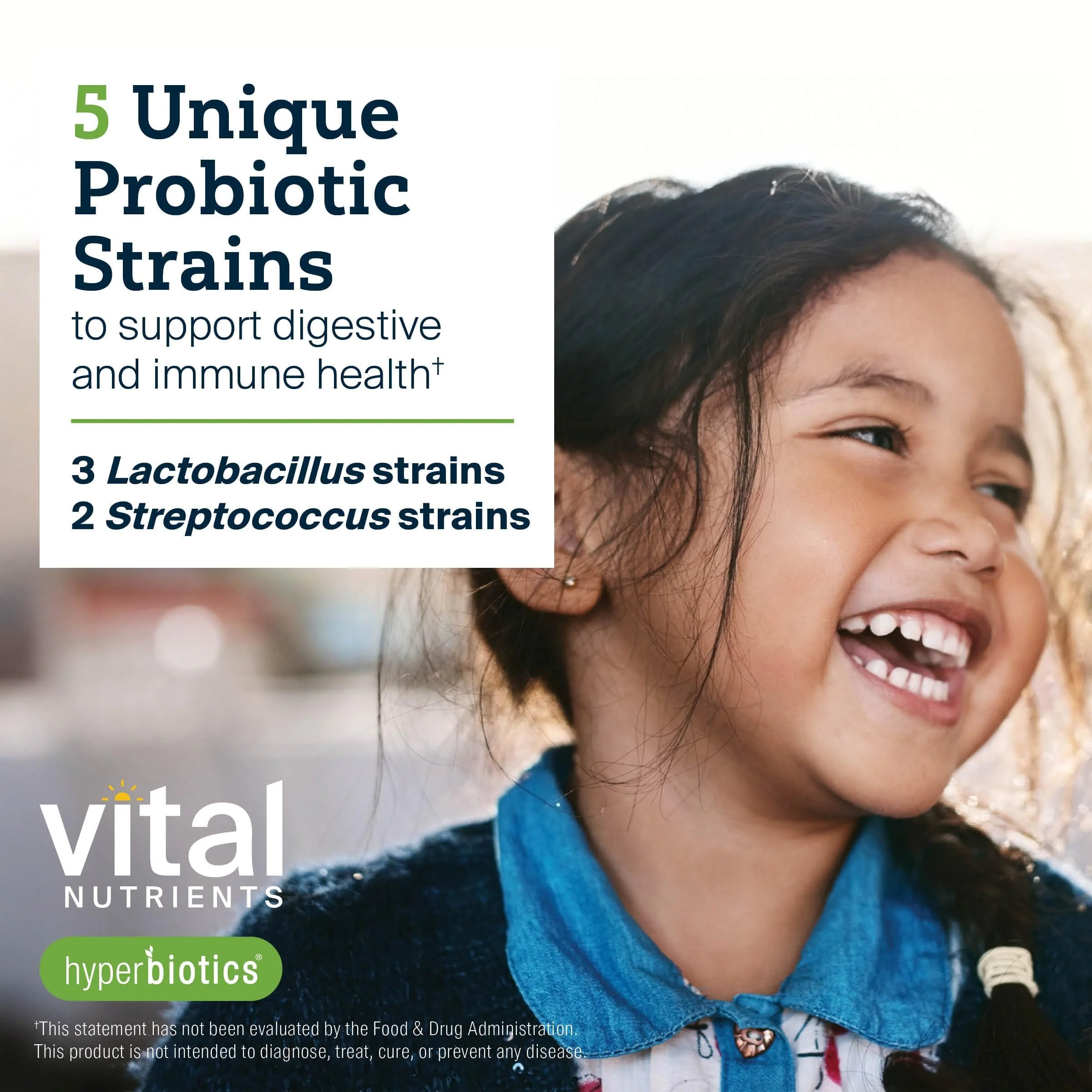 Hyperbiotics Vital Nutrients Pro Kids Probiotic | Allergen-Free Toddler Probiotics for Kids | Targeted Immune, Gut, and Digestive Health | Sugar-Free Orange Flavor | 60 Chewable Tablets - Image 6