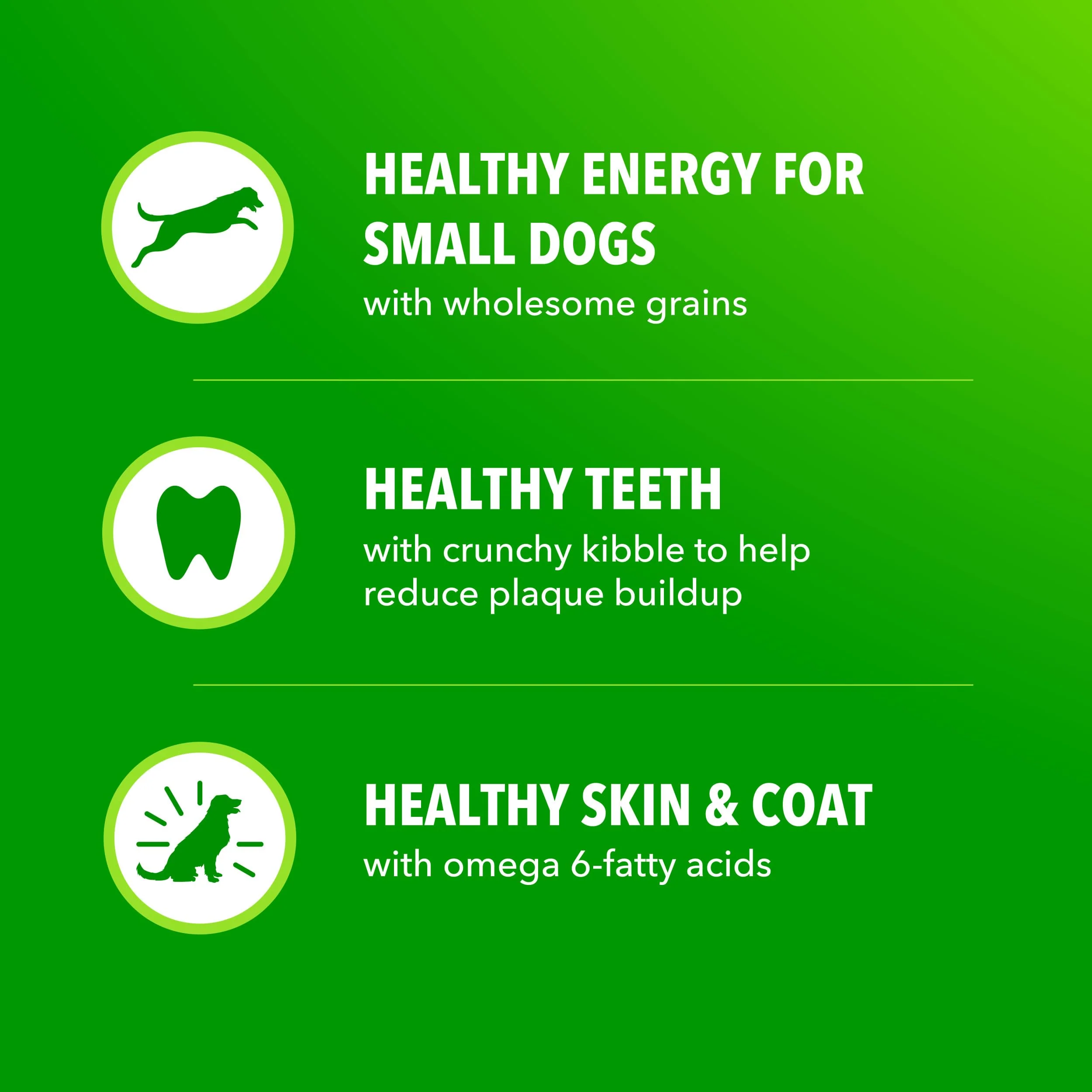IAMS Proactive Health Dry Dog Food for Small Breeds, Adult Dog Food Dry Recipe, 7 lb. Bag - Image 6