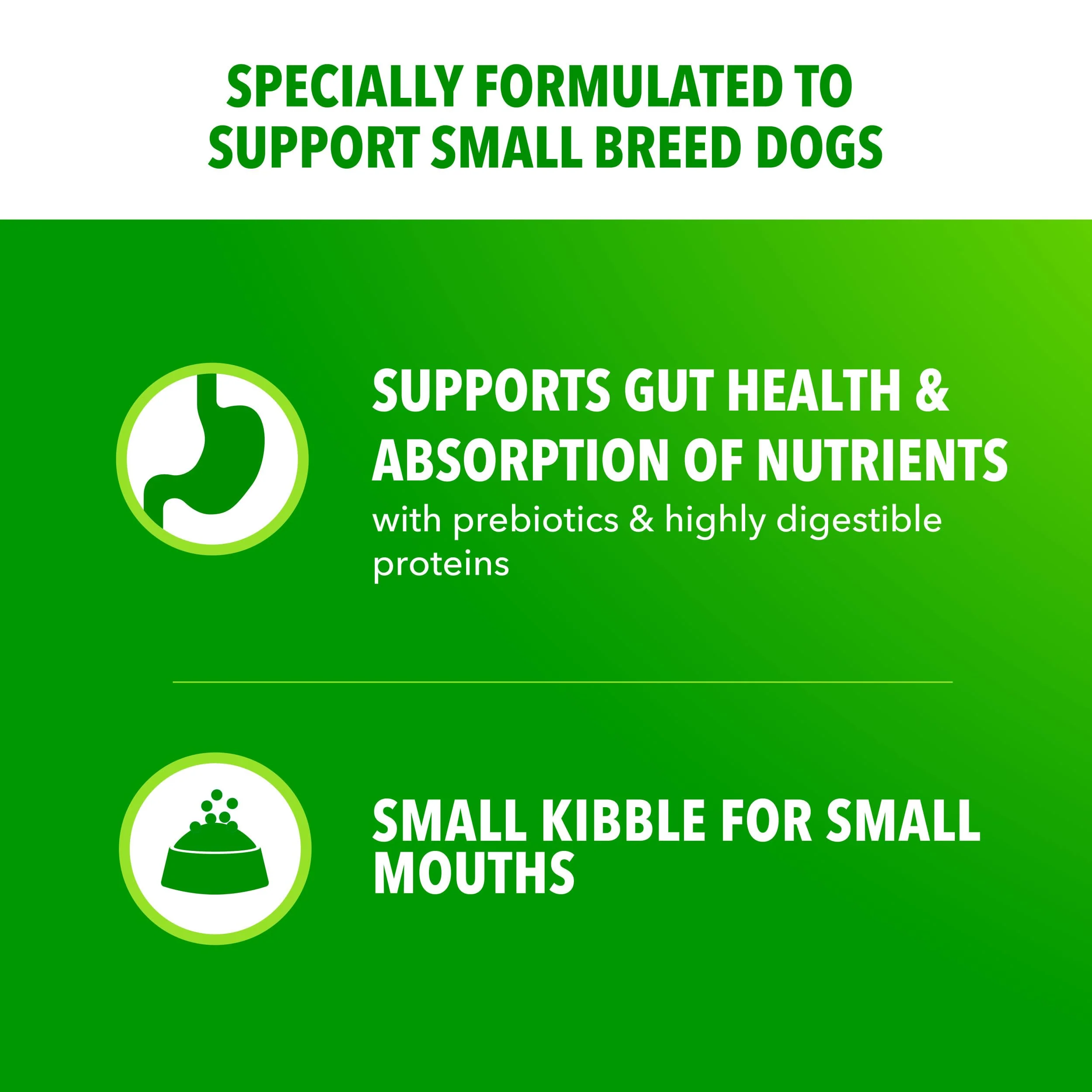 IAMS Proactive Health Dry Dog Food for Small Breeds, Adult Dog Food Dry Recipe, 7 lb. Bag - Image 7