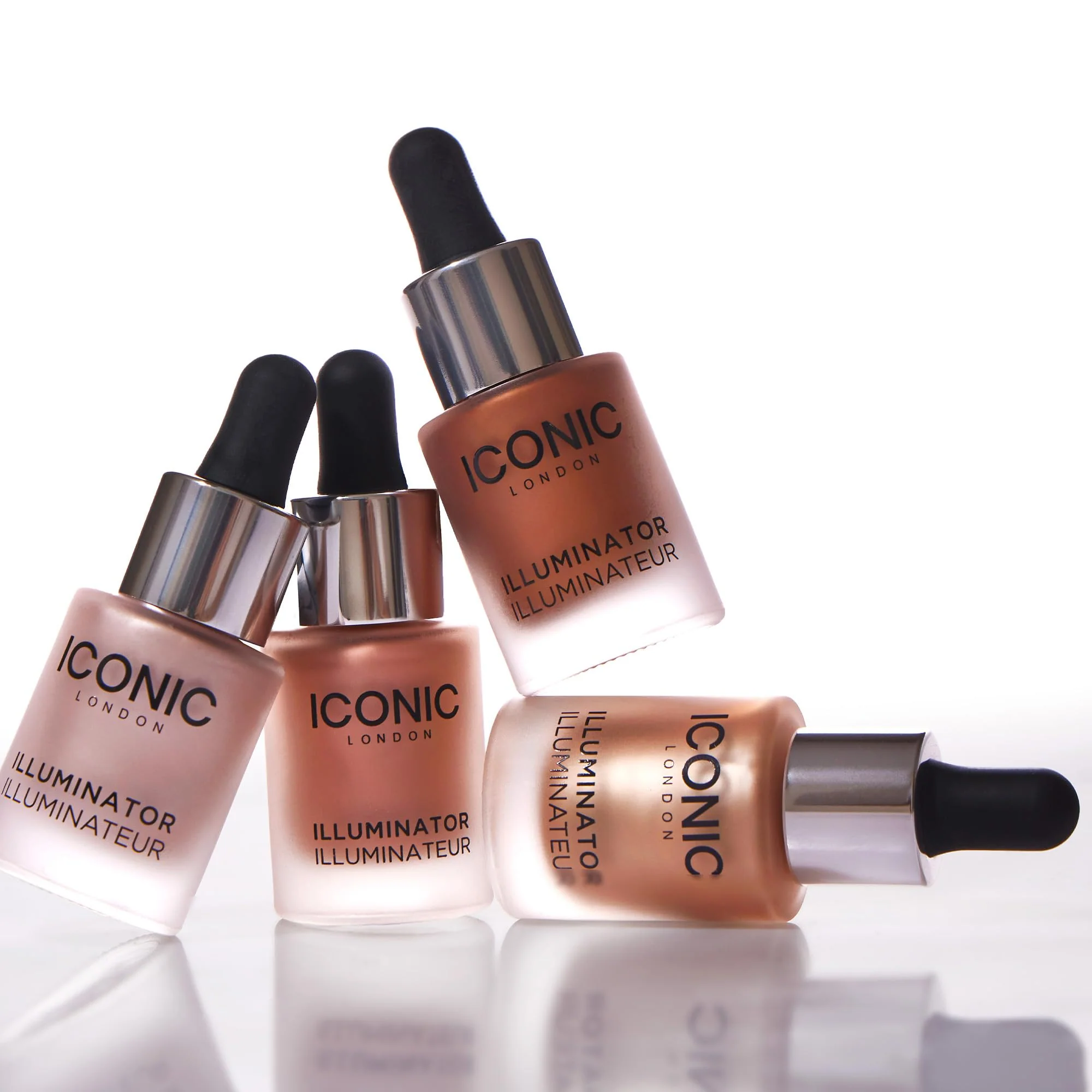 ICONIC LONDON Illuminator | Liquid Highlighting Drops for a Radiant Glow, Cruelty-Free, Vegan Makeup, Glow (Terracotta Bronze) 0.45 Fl oz - Image 7