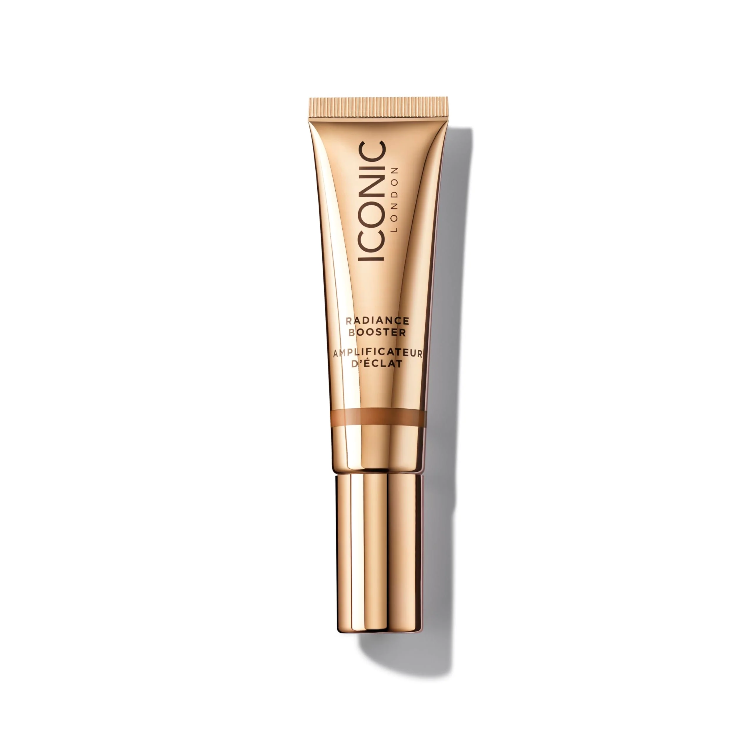 ICONIC LONDON Radiance Booster | Liquid Radiance Lightweight Skin Tint for a Glowy Makeup Look, Cruelty Free, Vegan Makeup (Toffee Glow) 1.01 Fl oz