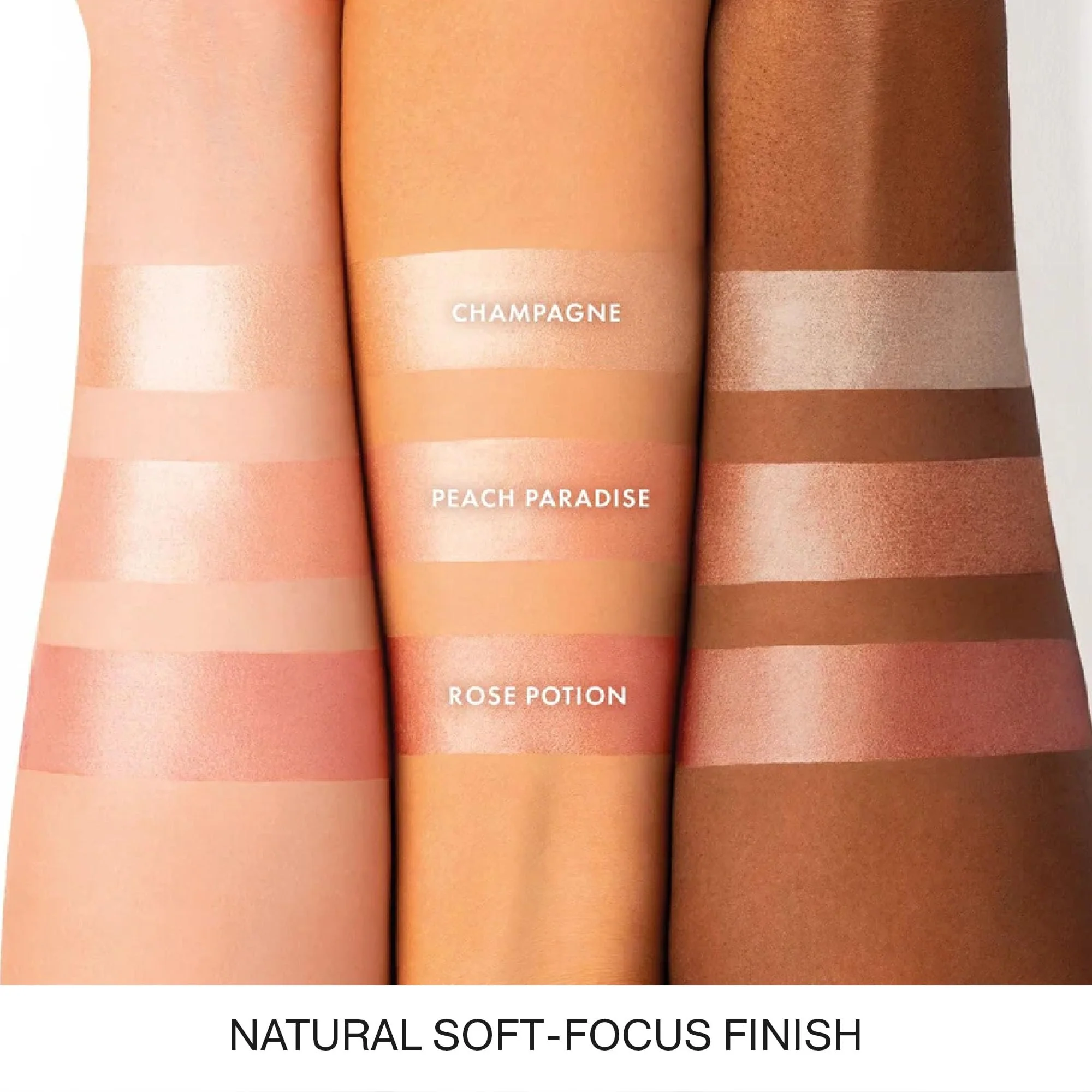 ICONIC LONDON Rollaway Glow | Liquid Highlighter for a Radiant Glow, Cruelty-Free, Vegan Makeup (Peach Paradise) 0.27 Fl oz - Image 3