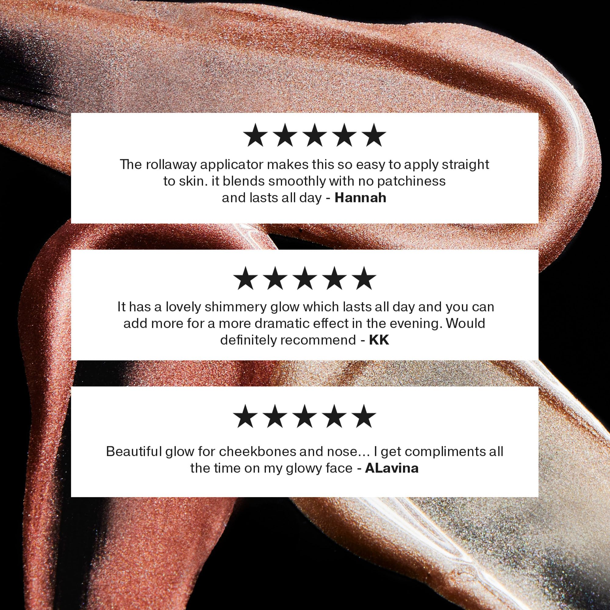ICONIC LONDON Rollaway Glow | Liquid Highlighter for a Radiant Glow, Cruelty-Free, Vegan Makeup (Rose Potion) 0.27 Fl oz - Image 2