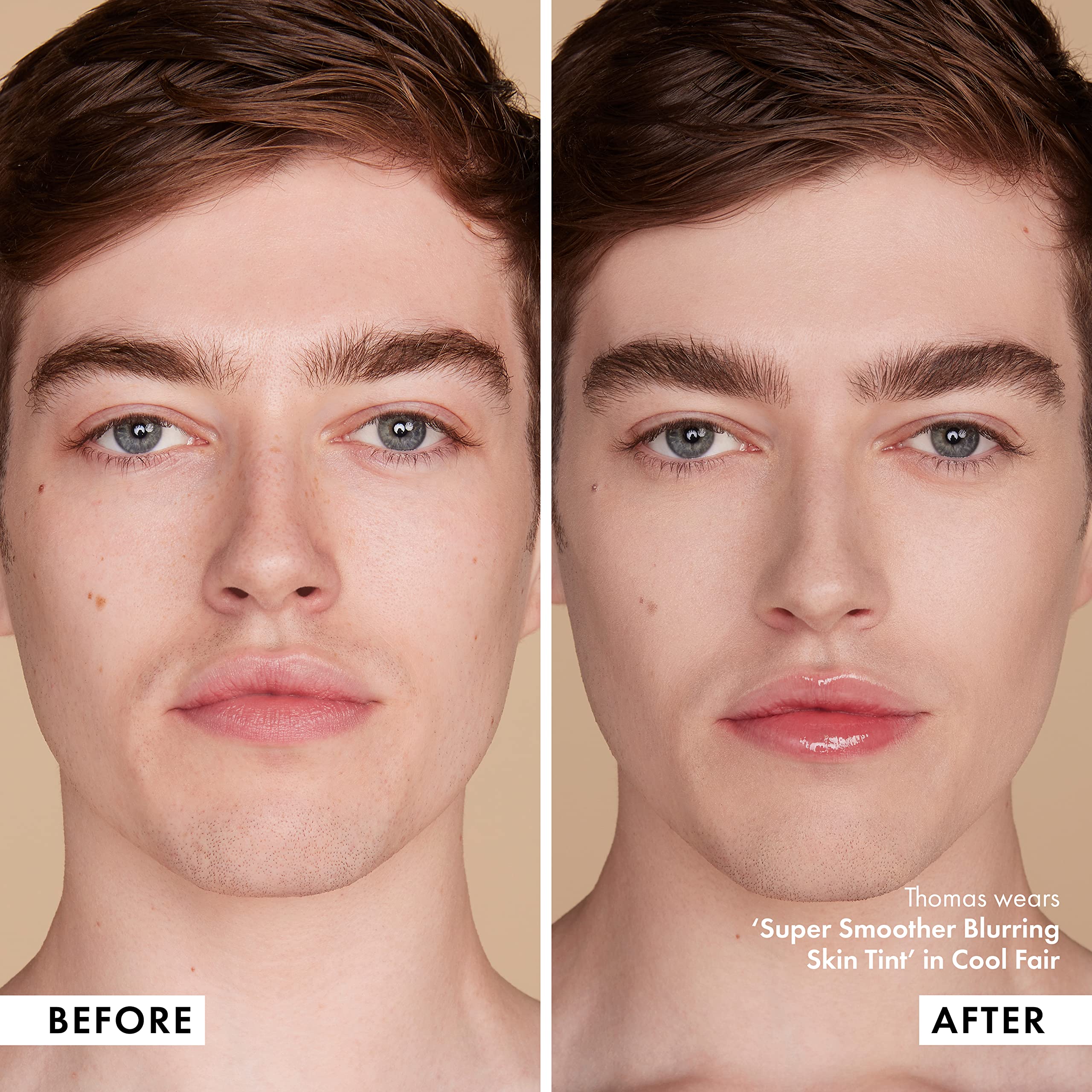 ICONIC LONDON Super Smoother Blurring Skin Tint | Light to Medium Coverage, Hydrating, Ultra-Lightweight Tinted Moisturizer, Cruelty-Free, Vegan Makeup (Cool Fair) 1.01 Fl oz - Image 3