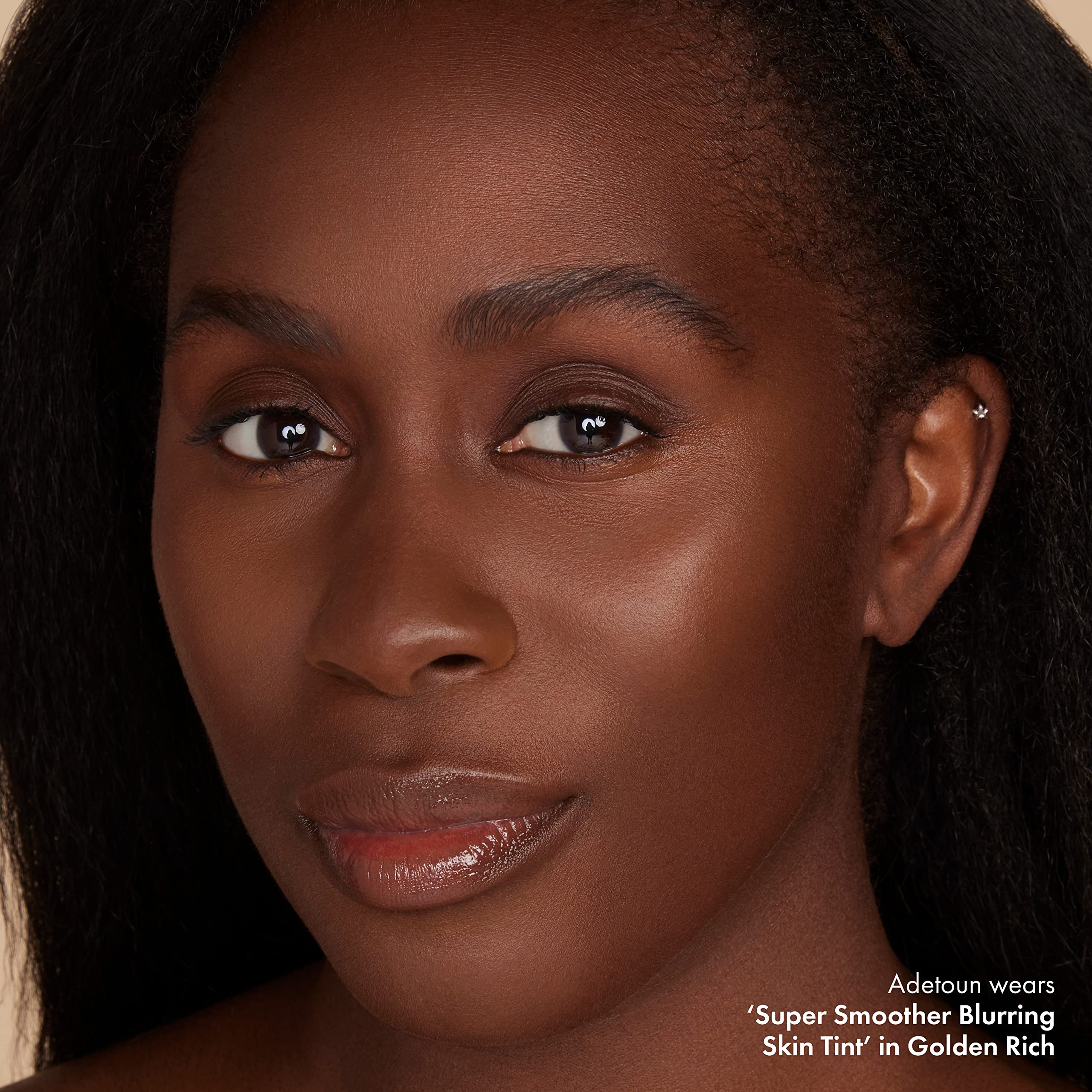 ICONIC LONDON Super Smoother Blurring Skin Tint | Light to Medium Coverage, Hydrating, Ultra-Lightweight Tinted Moisturizer, Cruelty-Free, Vegan Makeup (Golden Rich) 1.01 Fl oz - Image 2