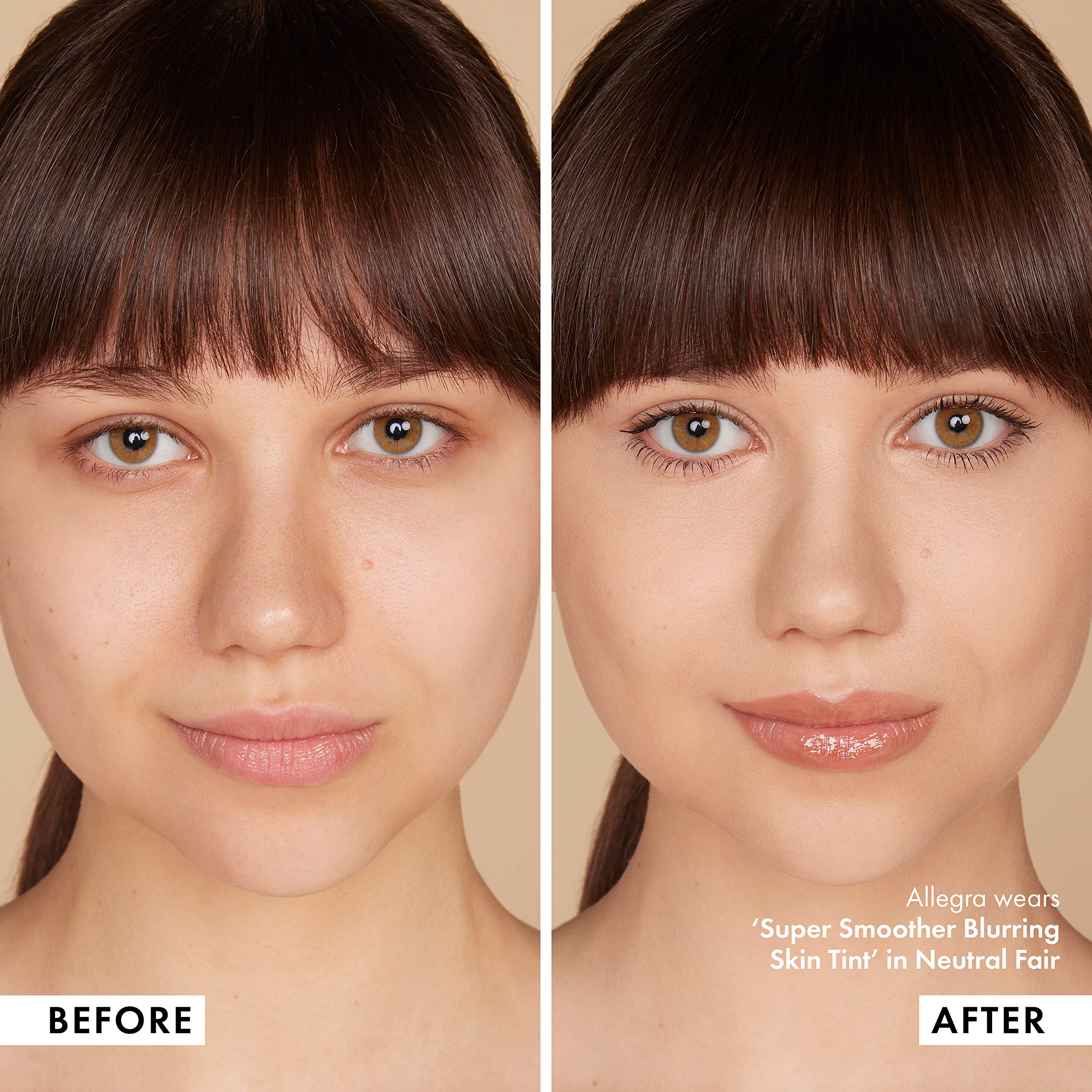 ICONIC LONDON Super Smoother Blurring Skin Tint | Light to Medium Coverage, Hydrating, Ultra-Lightweight Tinted Moisturizer, Cruelty-Free, Vegan Makeup (Neutral Fair) 1.01 Fl oz - Image 3